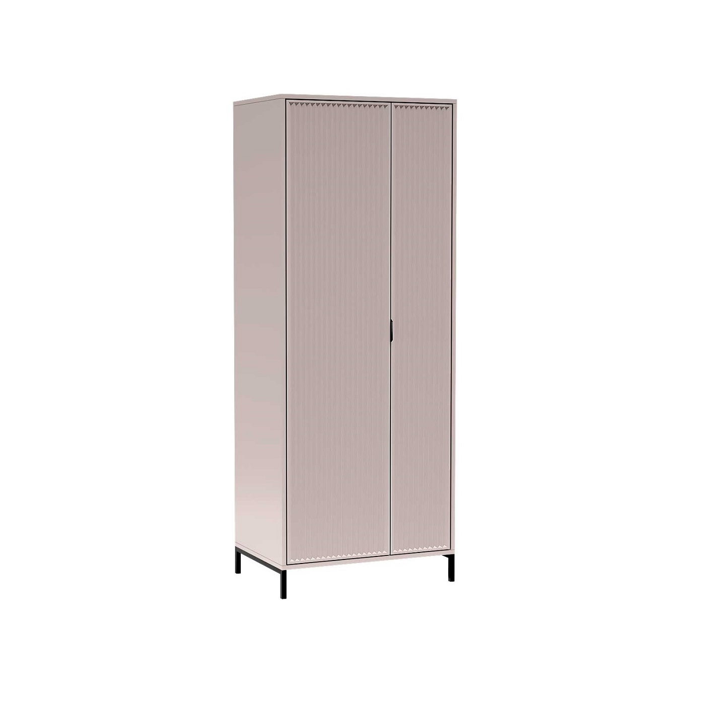 szafa 80 frezowana nowoczesna LINKaStyles LS-11 z półkami drążkiem