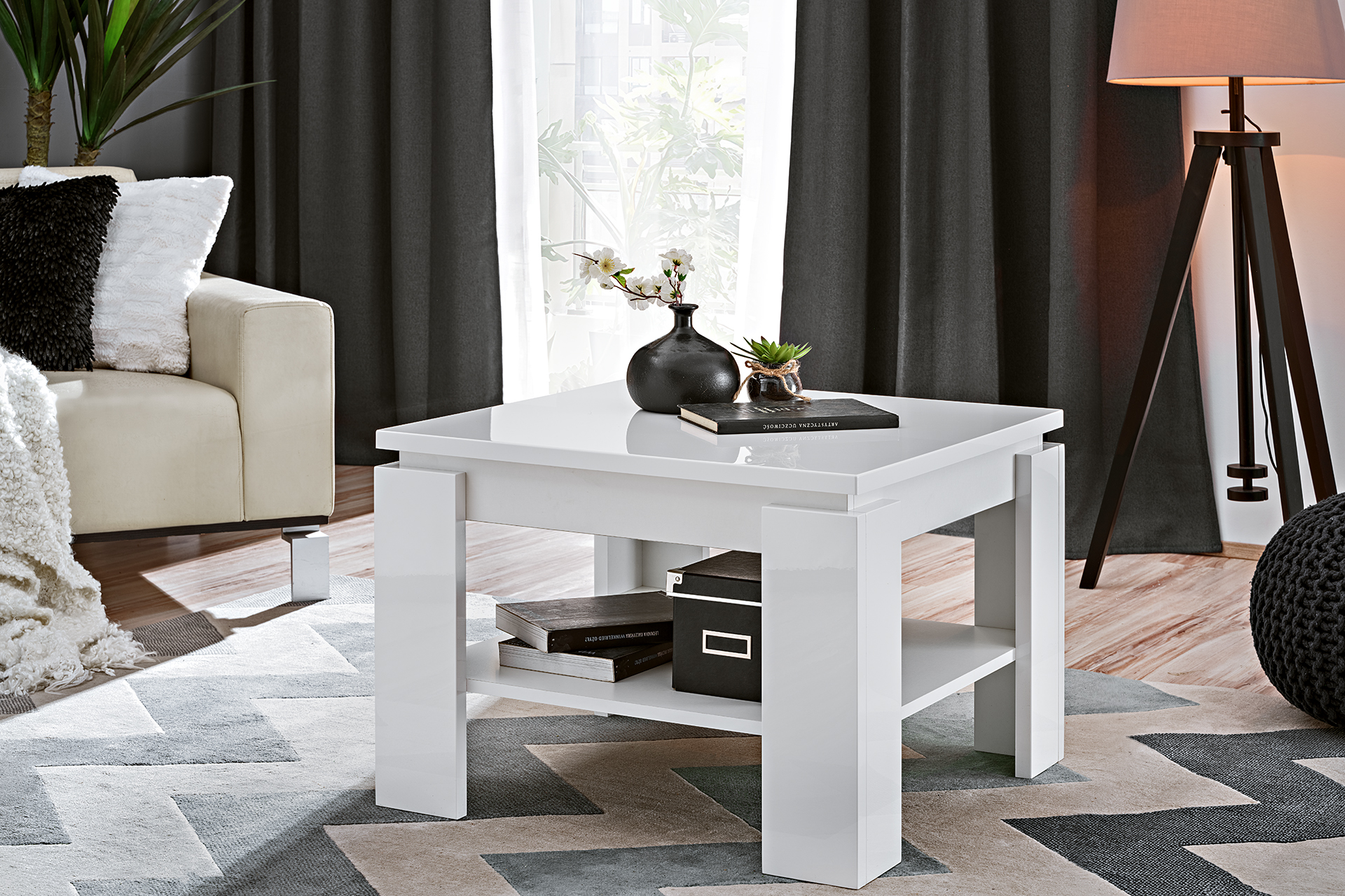 Ława stolik kawowy MIA połysk