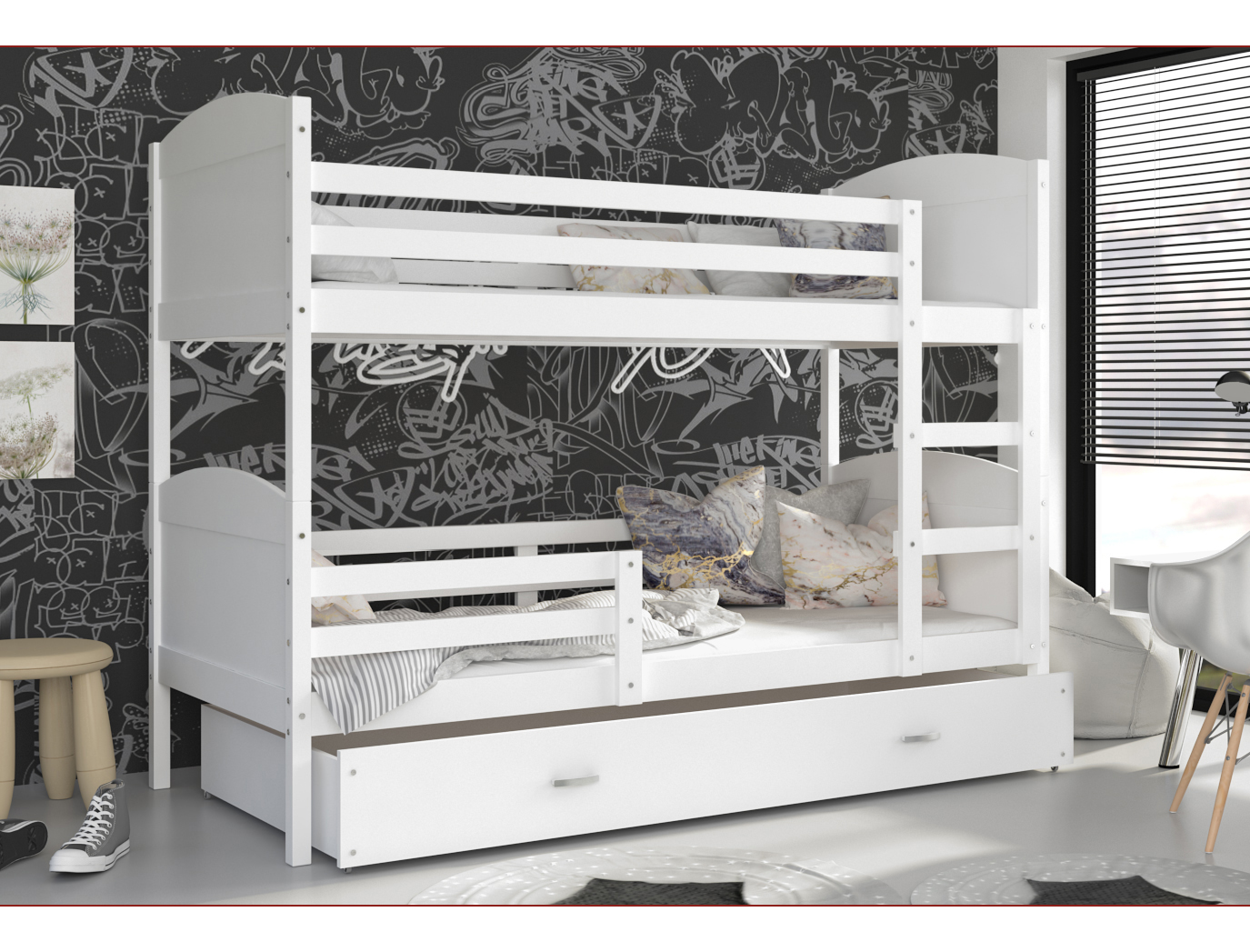 Łóżko piętrowe Mateusz 80x160