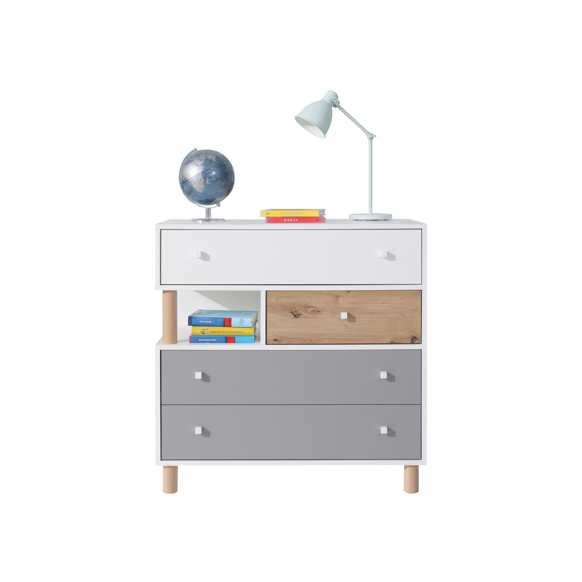 komoda 90 Faro 11 z szufladami szafka młodzieżowa do pokoju sypialni