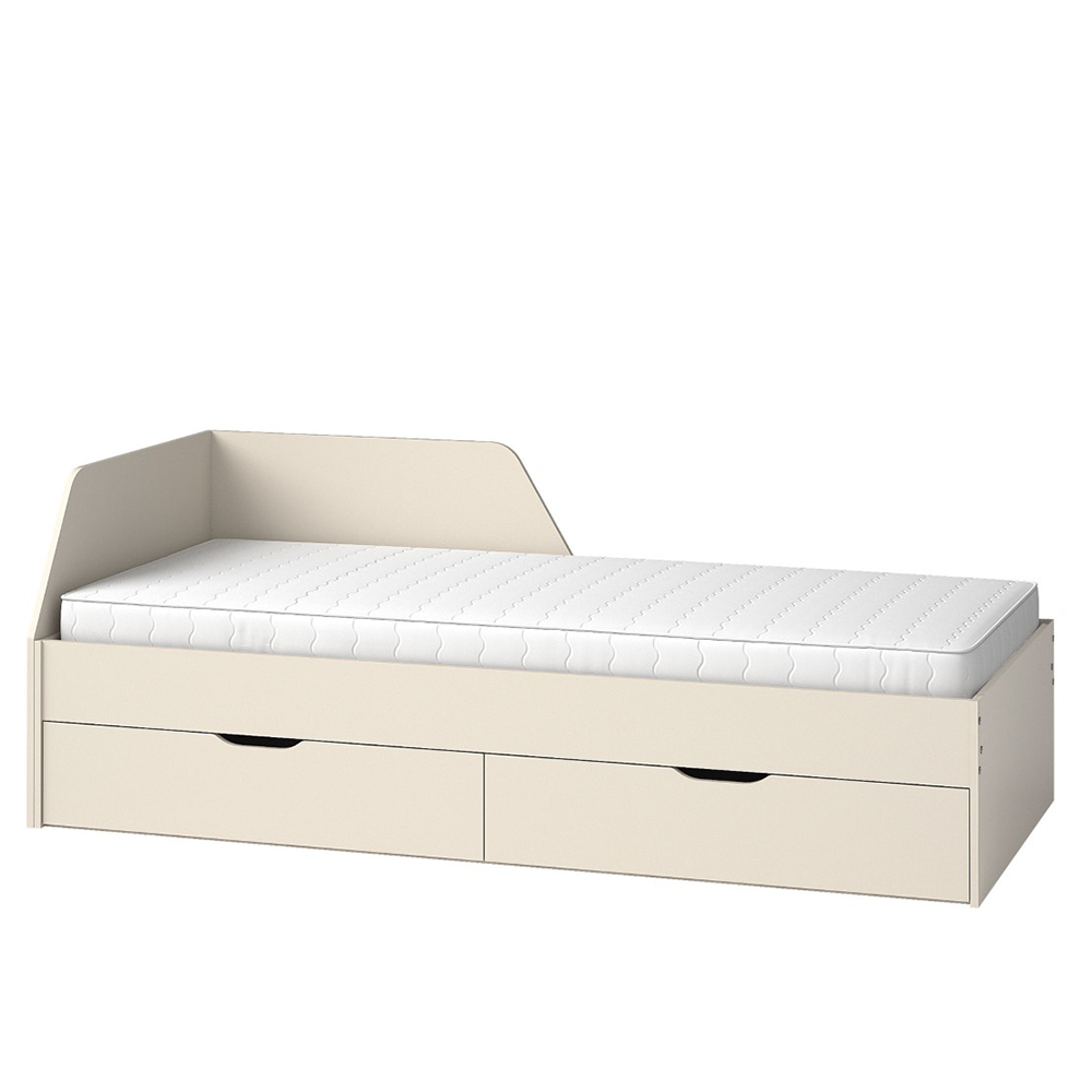 łóżko 90x200 pojedyncze z szufladami Melo 09 młodzieżowe dzieci 90