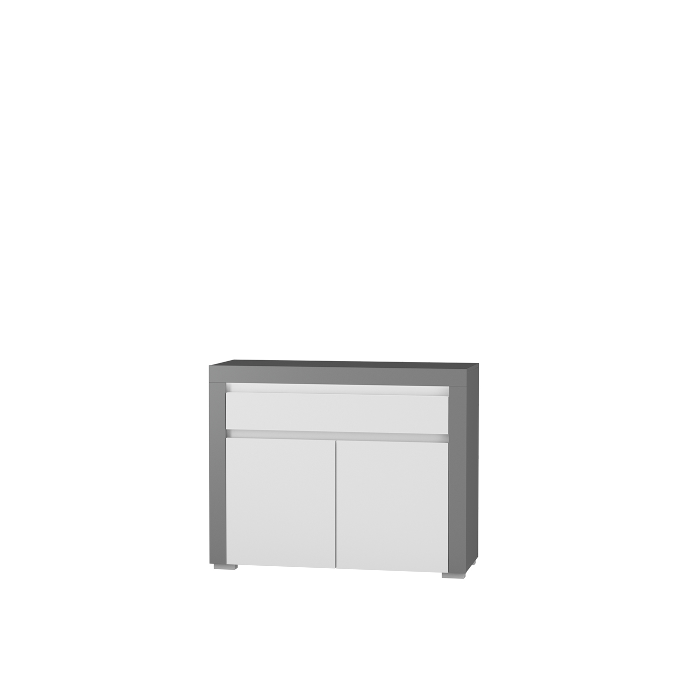 komoda 106 dwudrzwiowa szufladą Alabama ABK-2 szafka pojemna