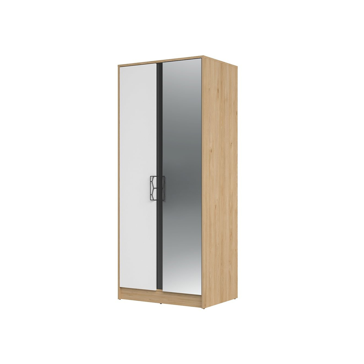 Szafa dwudrzwiowa Moet 70 z lustrem