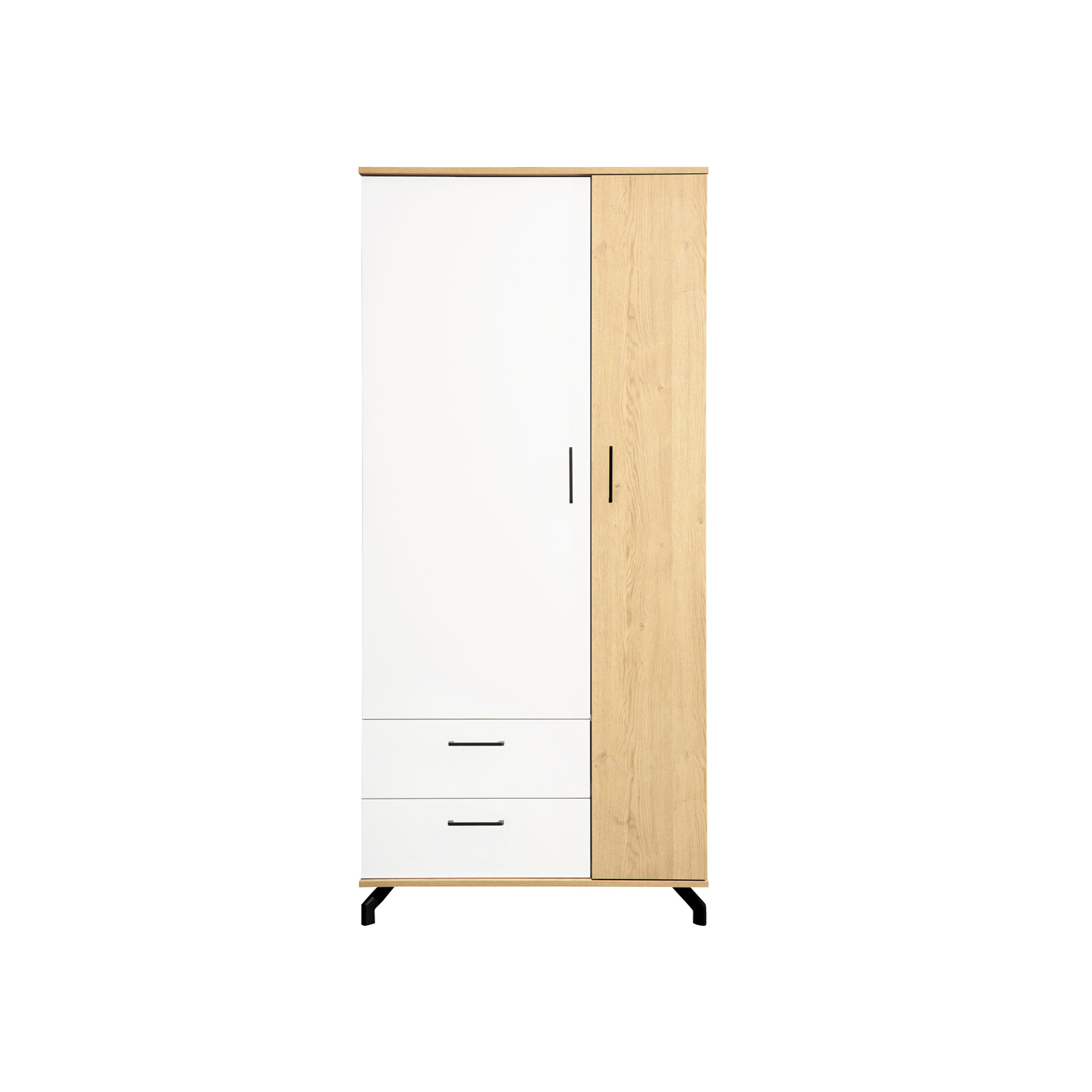 szafa 90 ubraniowa na nóżkach Madison 01 z szufladami do pokoju