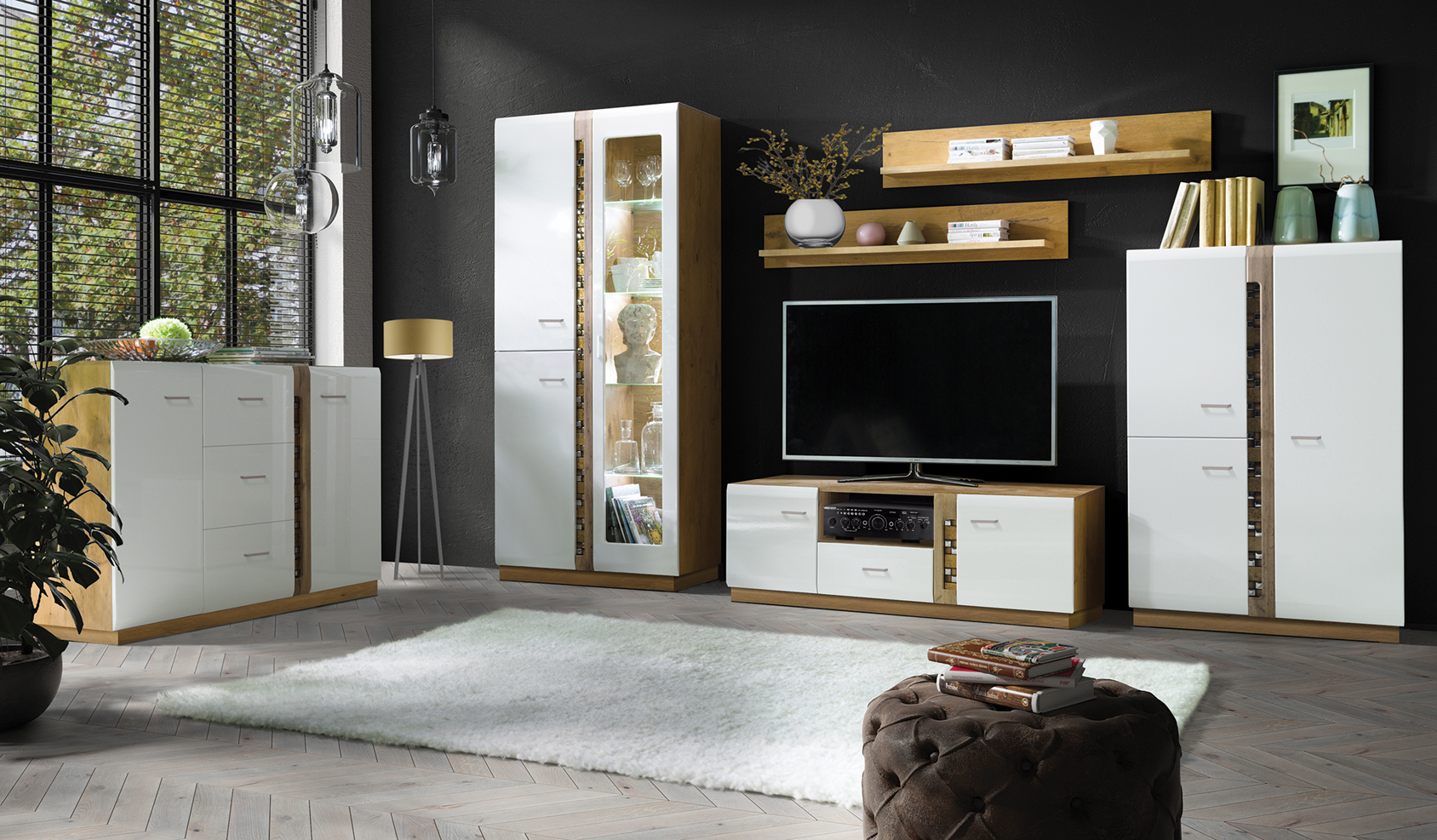 Zestaw A Cristal z komodą CR12