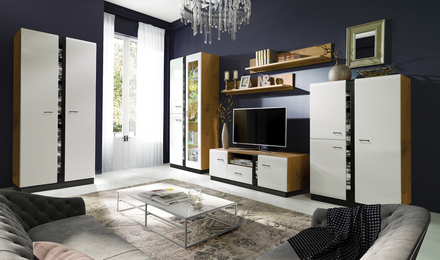 Zestaw A Cristal z szafą CR1