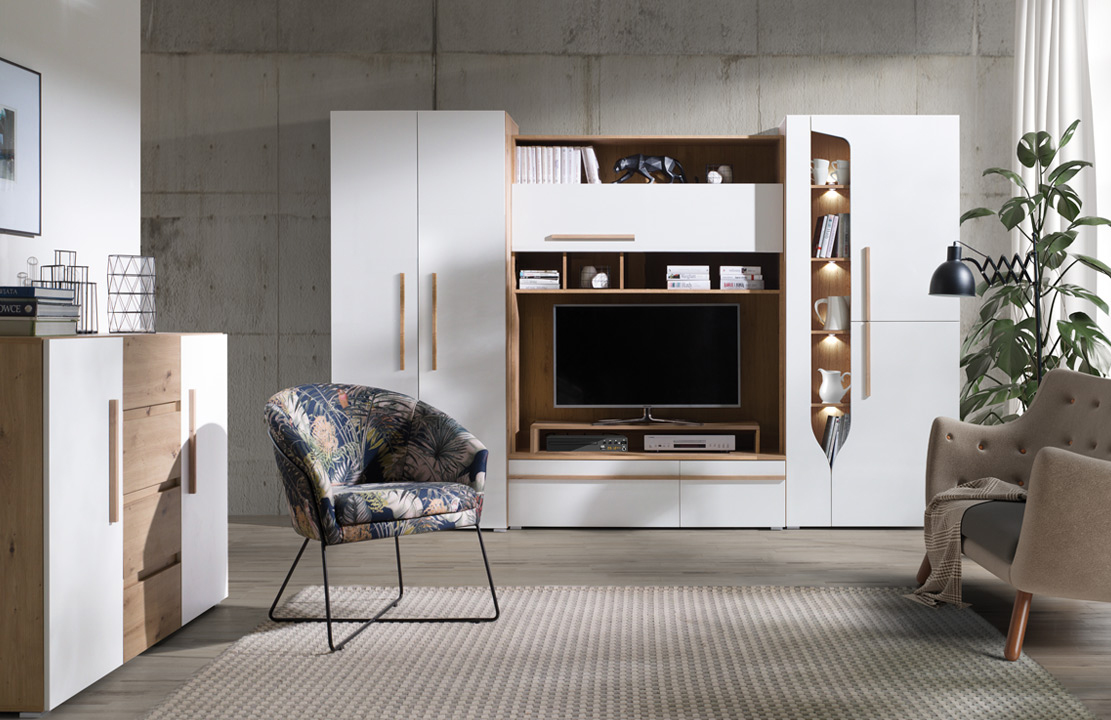 Zestaw Podstawowy Porto z komodą PR12