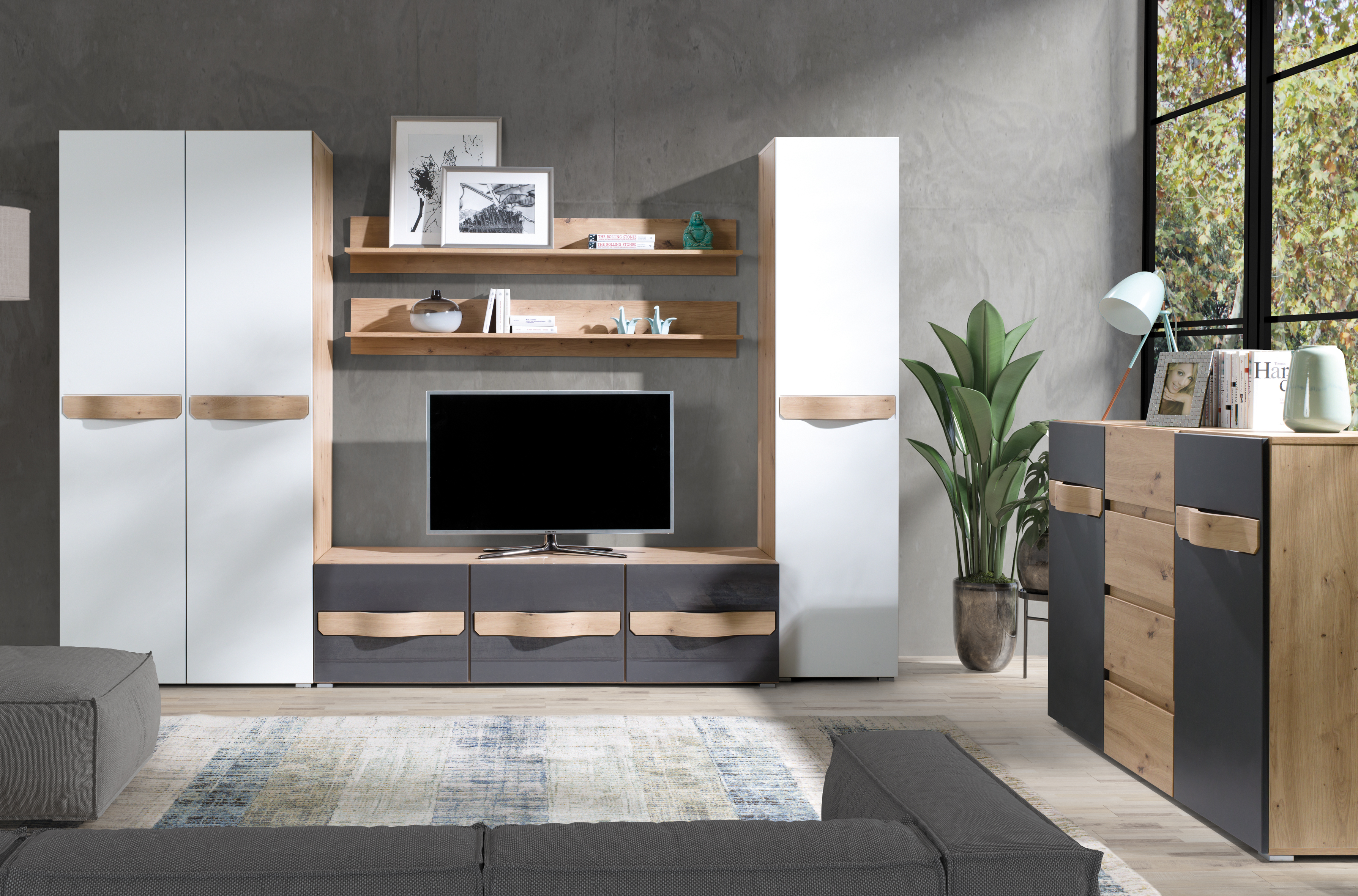 Zestaw Thiene 1 z komodą TH12