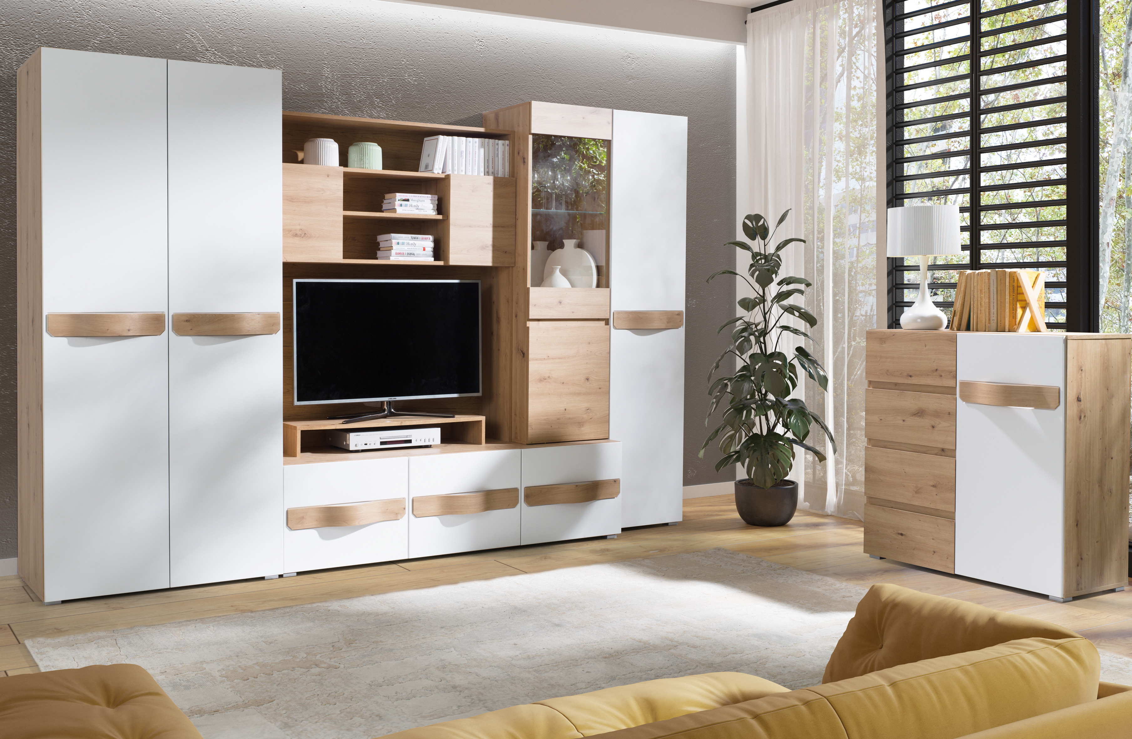 Zestaw Podstawowy Thiene z komodą TH8