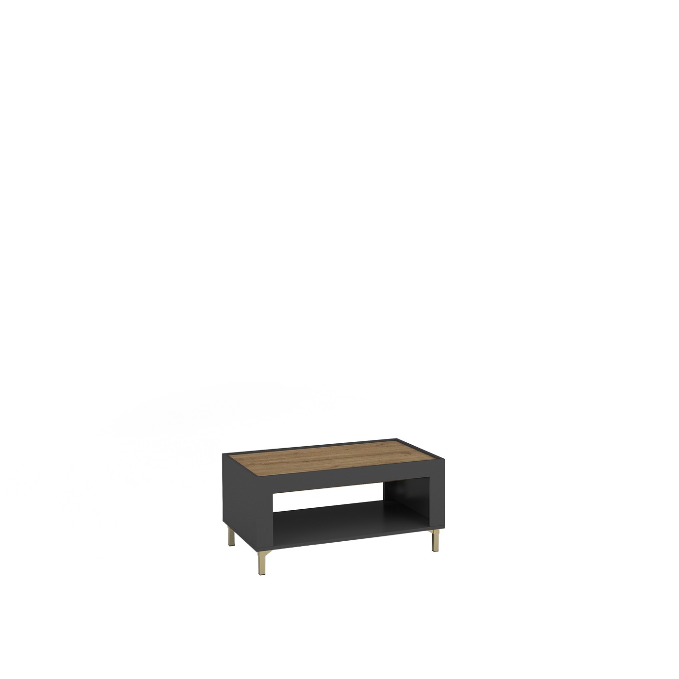 ława 97 kawowa z nóżkami Mossa 09 nowoczesny kawowy stolik czarna