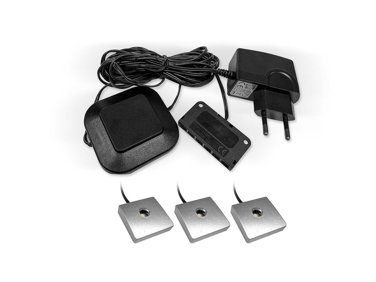 Oświetlenie LED 3LED01NB1Z zasilacz + włącznik + 3 x LED 01