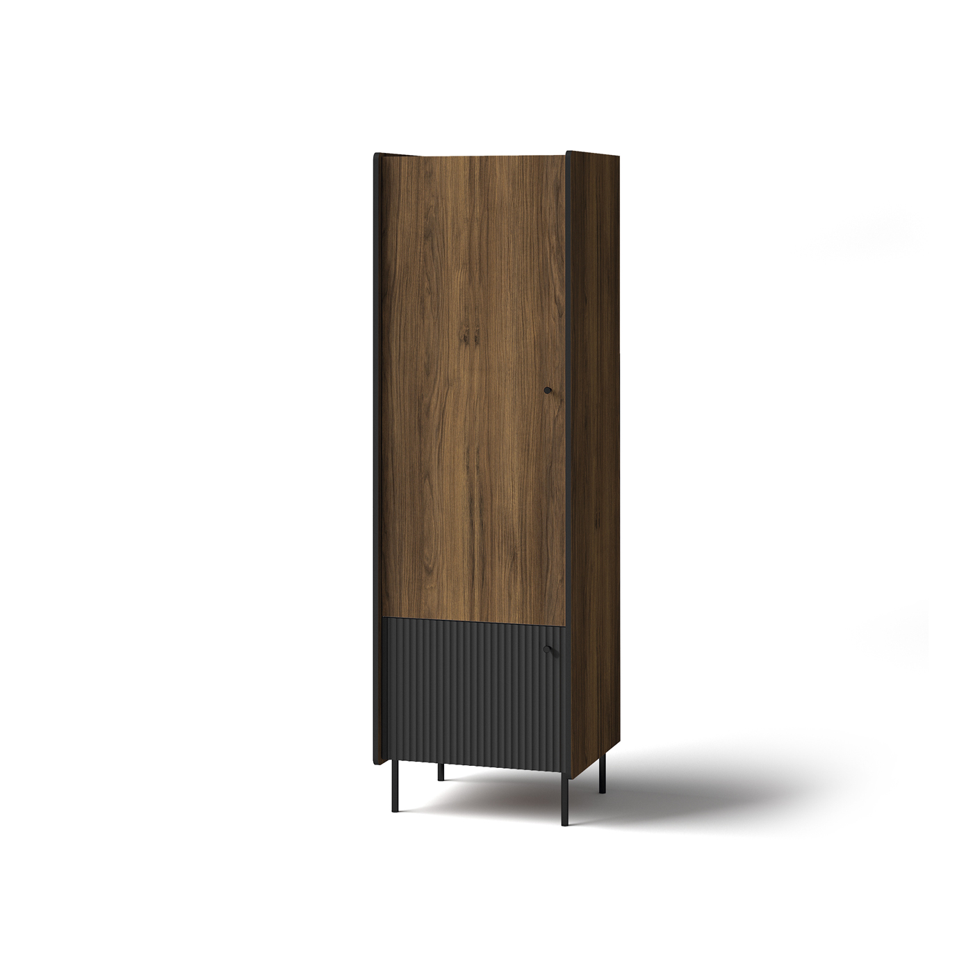 szafa 59 mała Prestigo 02 wąska bieliźniarka słupek regał zamykany