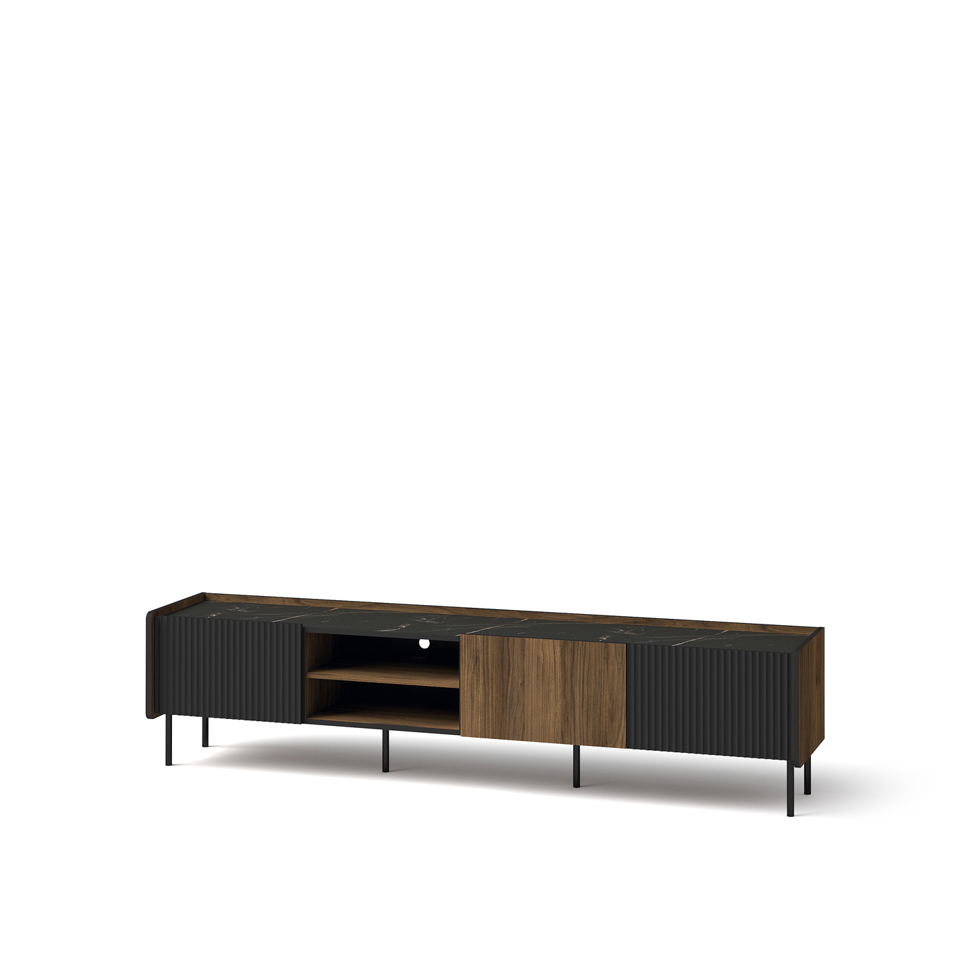 szafka 200 rtv na nóżkach Prestigo 08 szeroka duża pod tv stolik