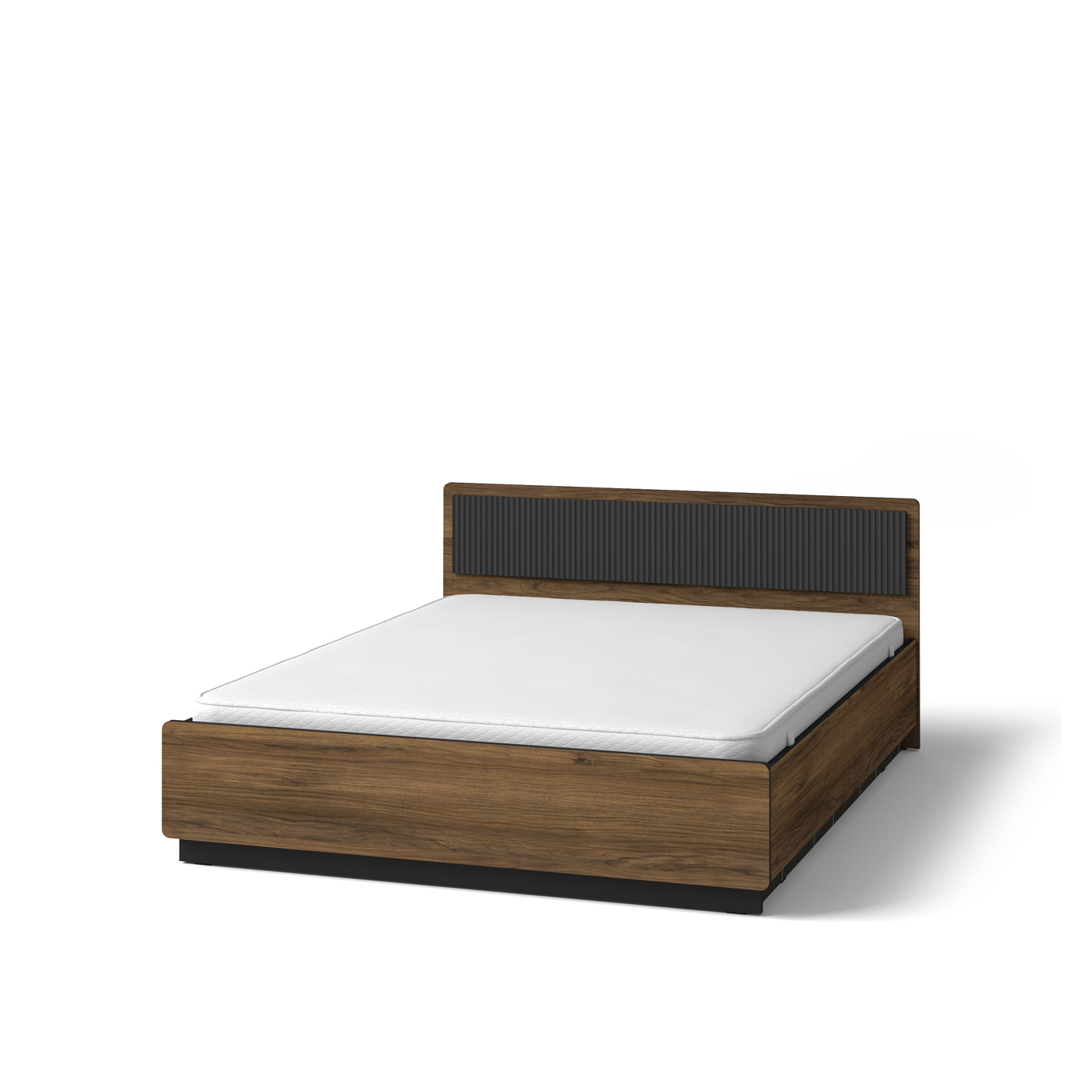 łóżko 160x200 z zagłówkiem stelażem Prestigo 13 sypialniane podwójne