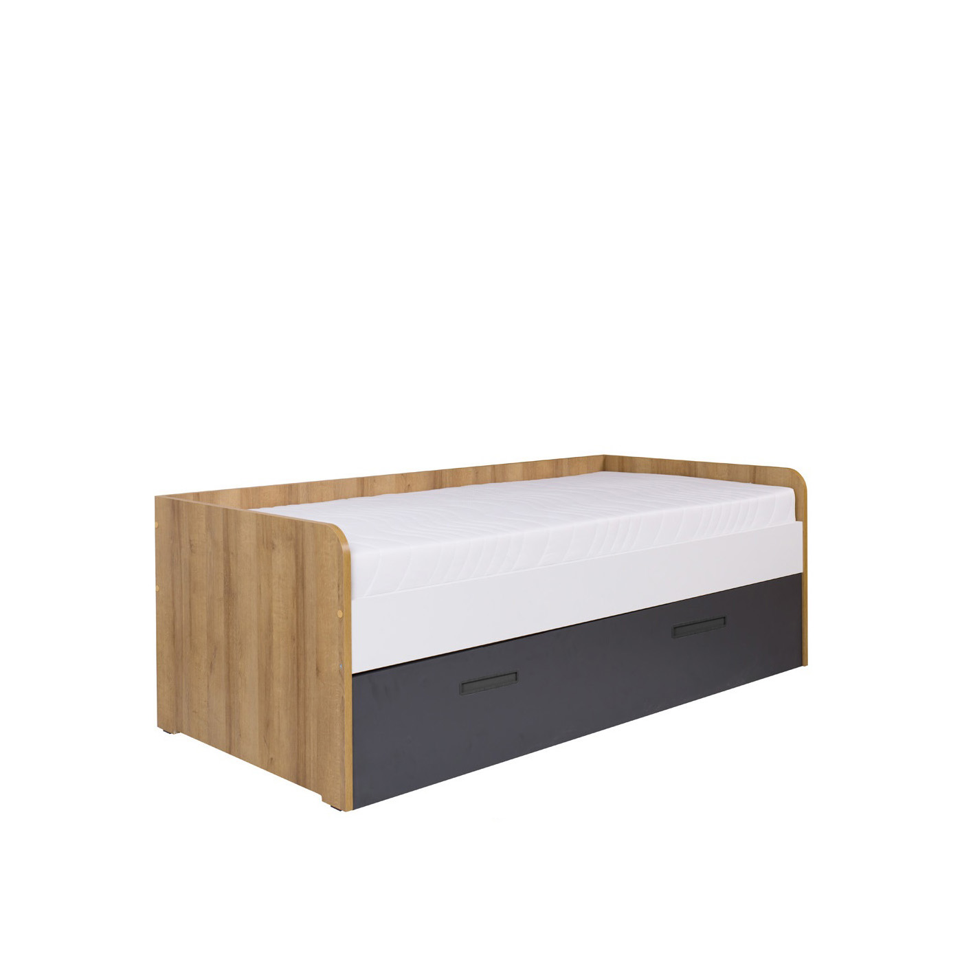 łóżko wysuwane 90 podwójne z szuflada Quatro 09 90x200 90x197 do pokoju sypialni