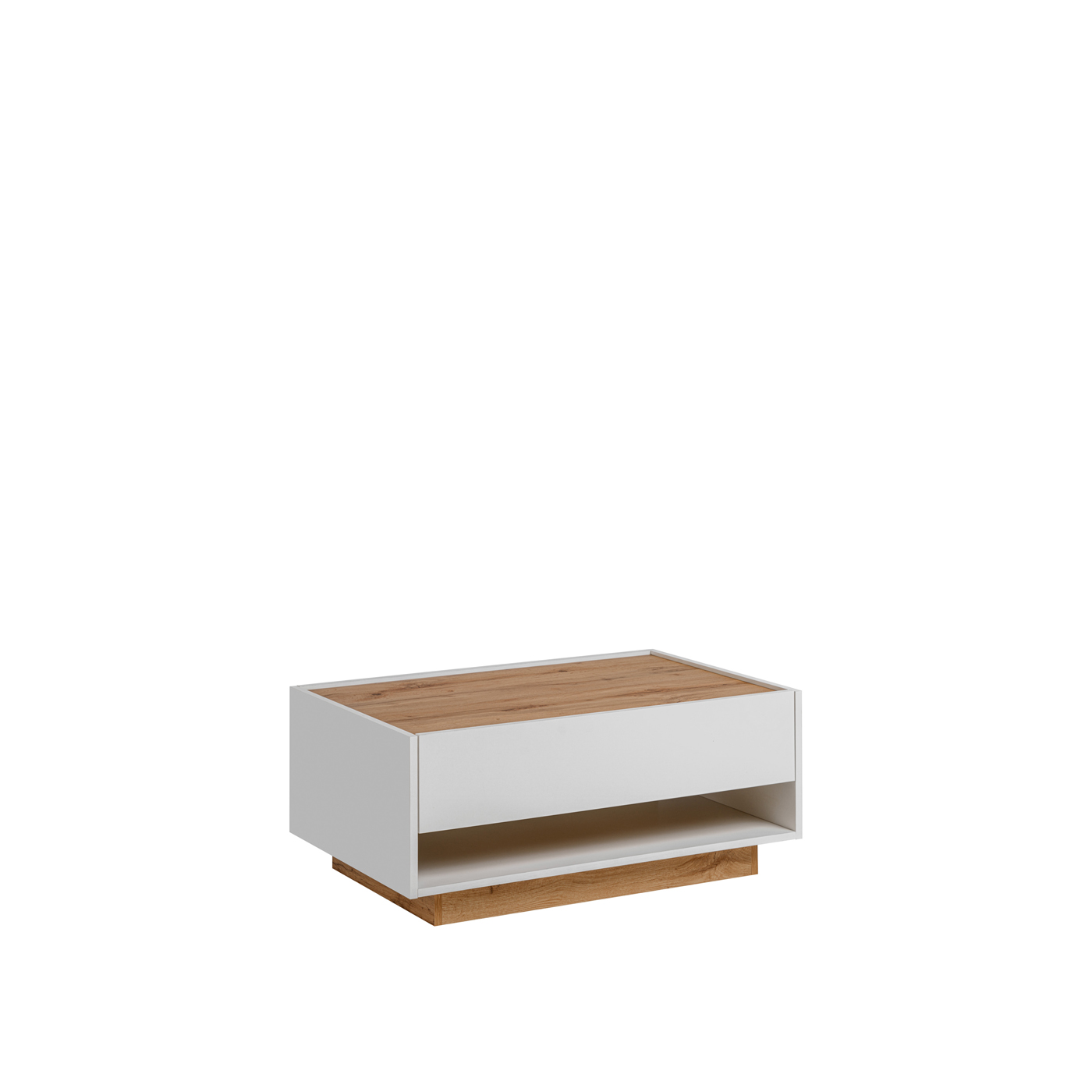 Ława z szufladą Reviva T01 stolik kawowy biały