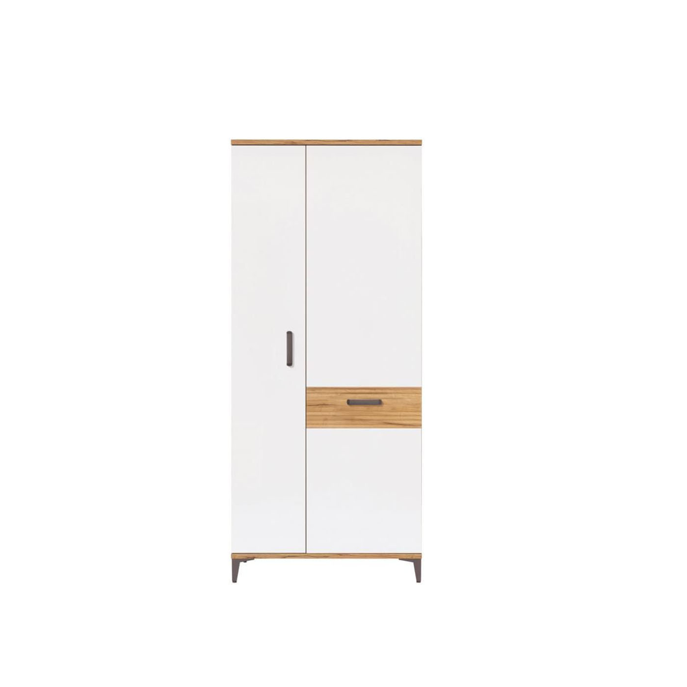 szafa 85 dwudrzwiowa Snobi 11 ubraniowa garderoba do korytarza