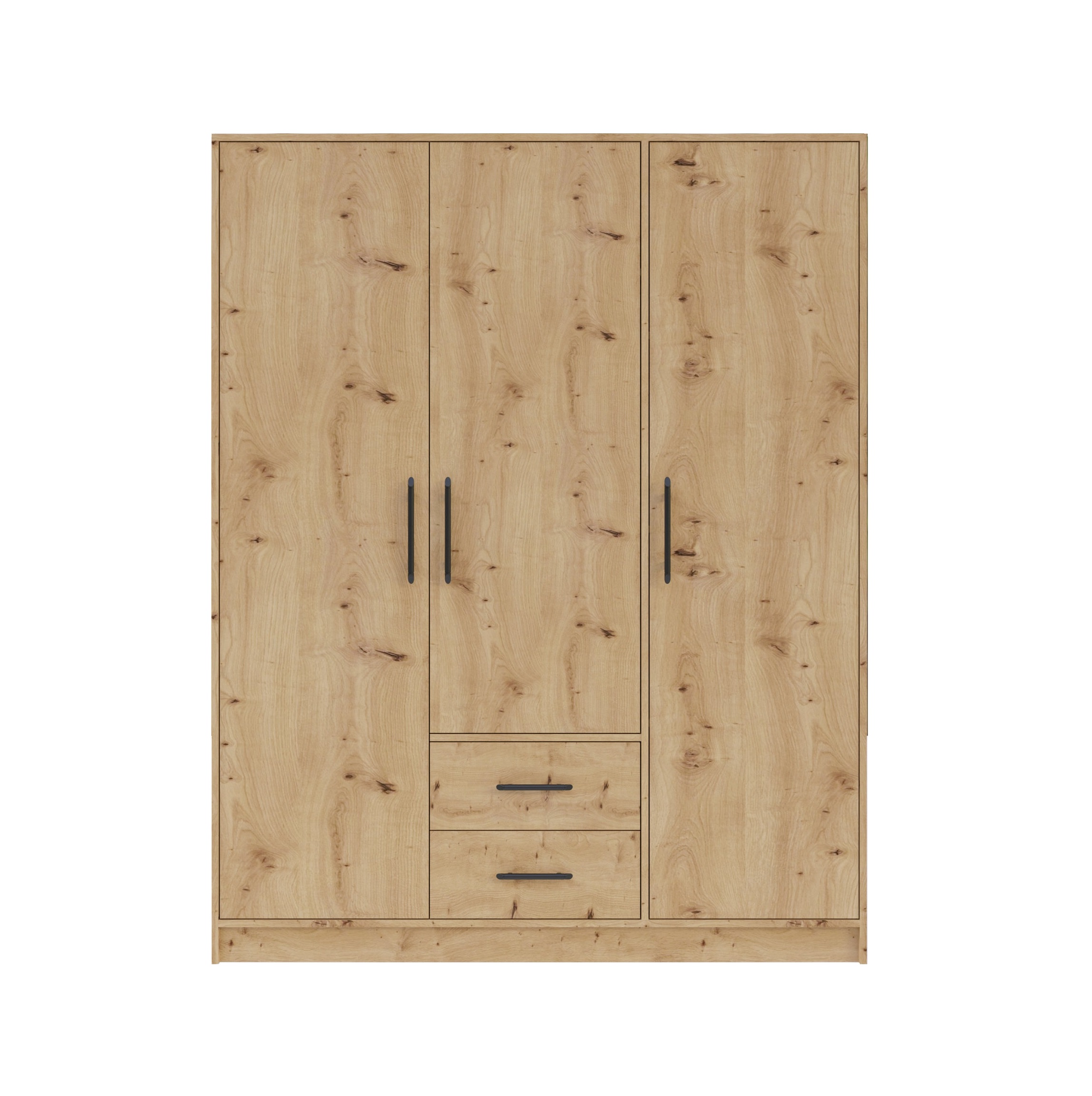 szafa 150 z półkami szufladami drążkiem Smart SR2 uchylna garderoba