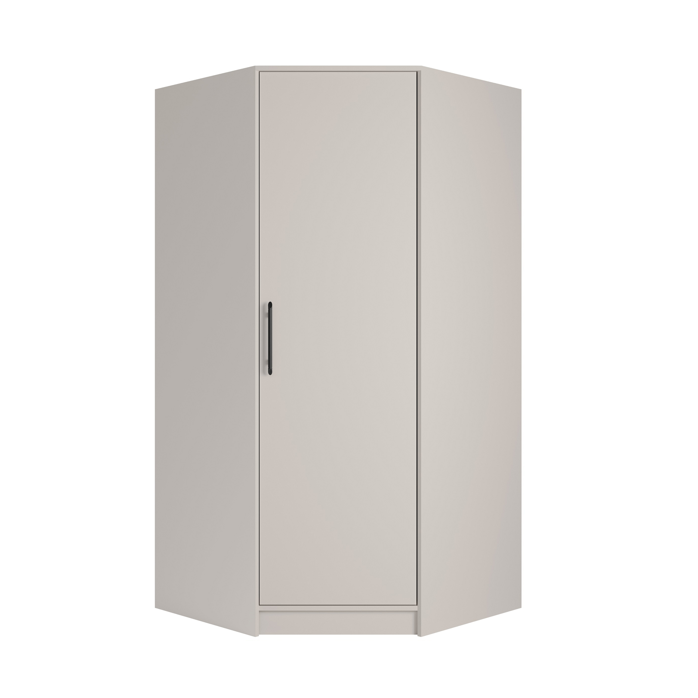 szafa 95 narożna Smart SR4 rogowa z półkami drążkiem na wieszaki