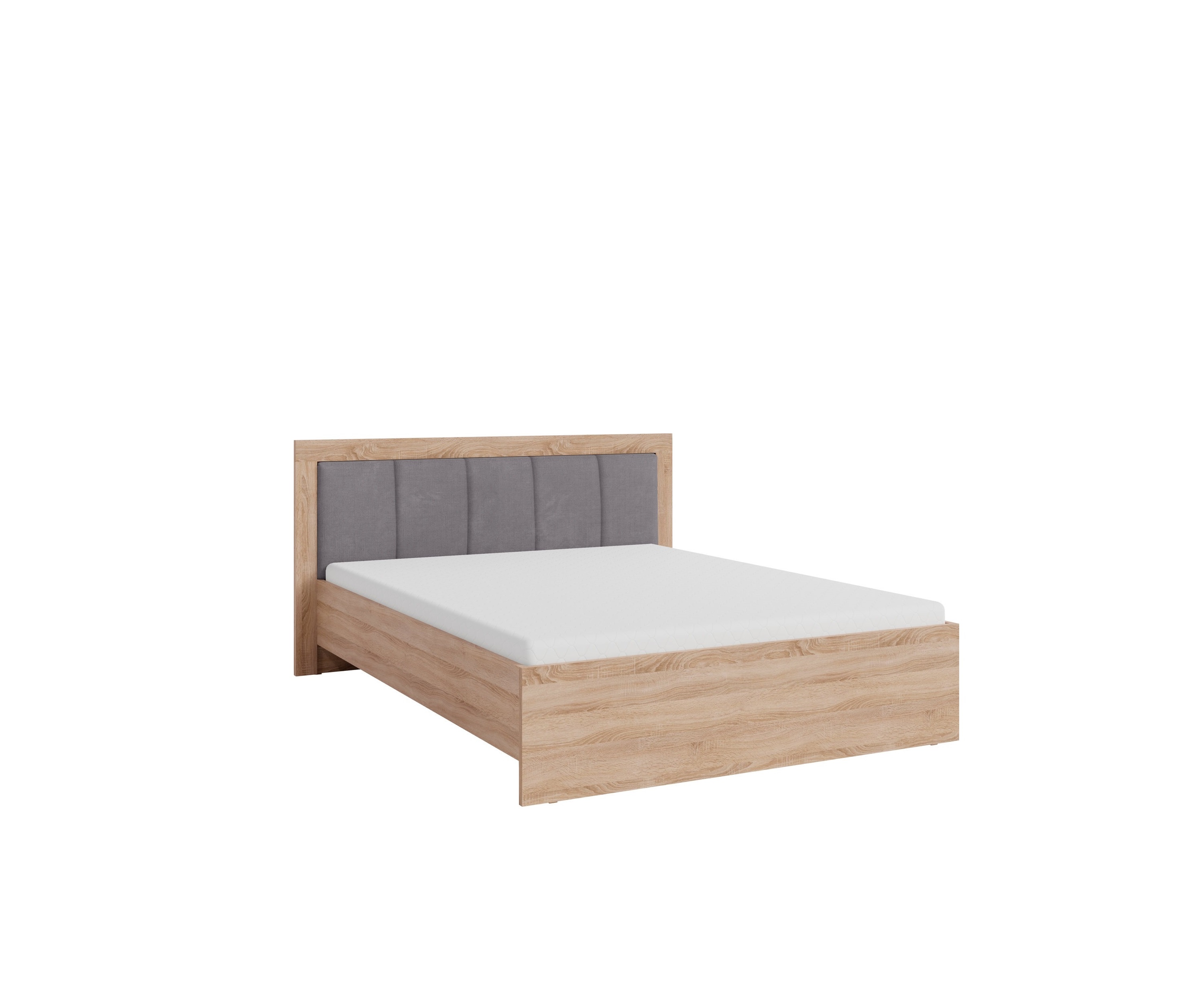 łóżko 180x200 duże Smart SR6 z pojemnikiem tapicerowanym zagłówkiem