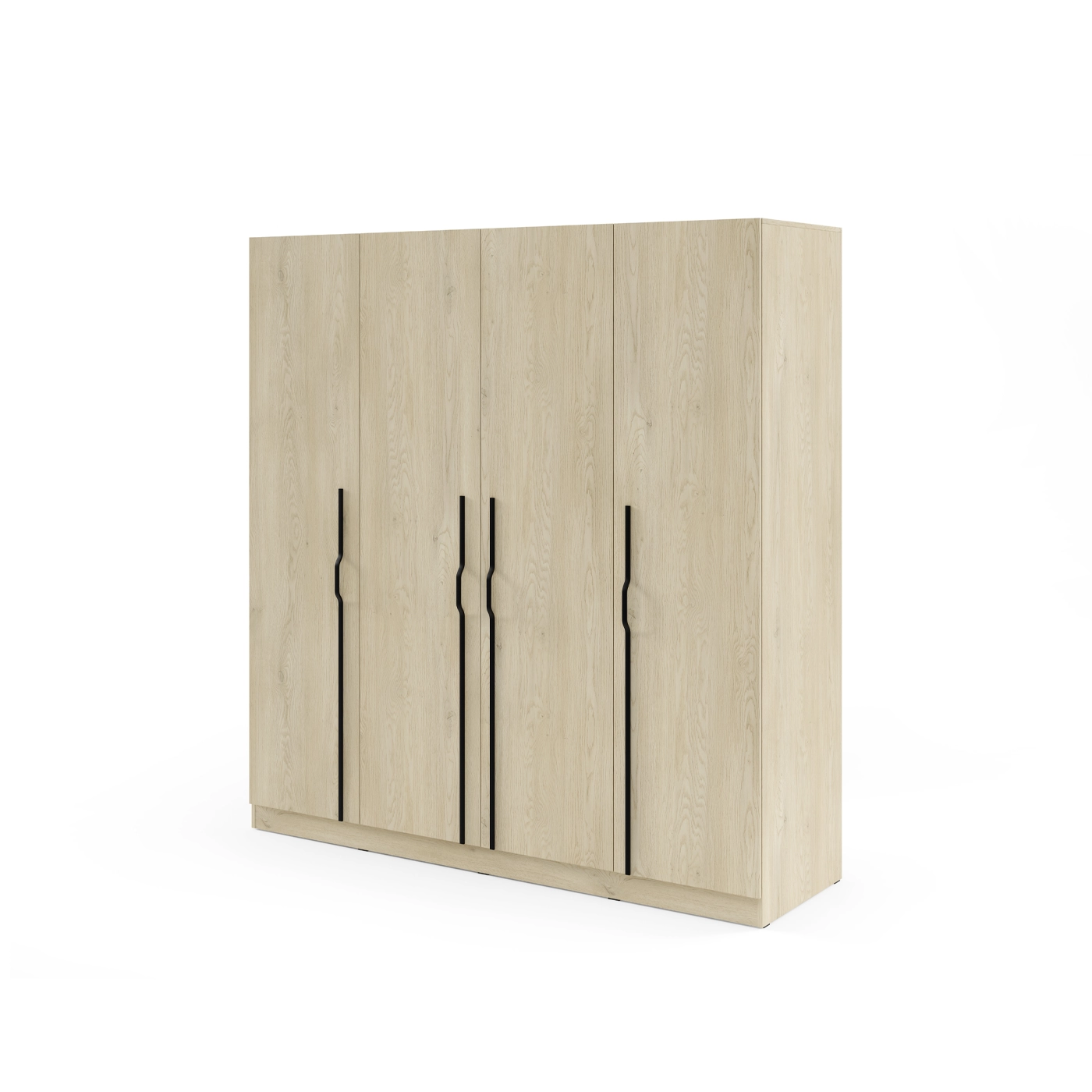 szafa 200 wysoka uchylna Braga 01M z półkami drążkami szufladami