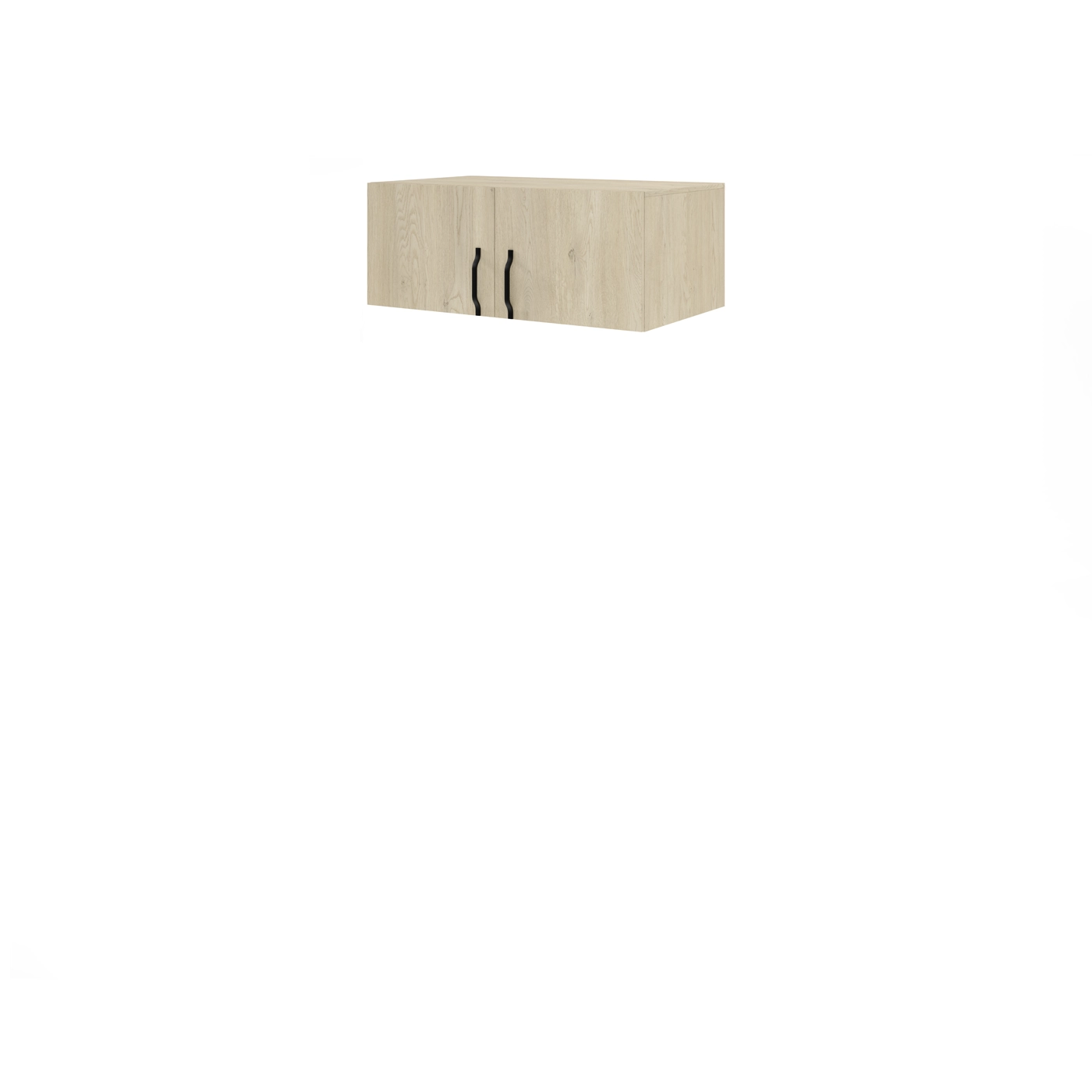 nadstawka 100 dwudrzwiowa Braga N3M na szafę pawlacz