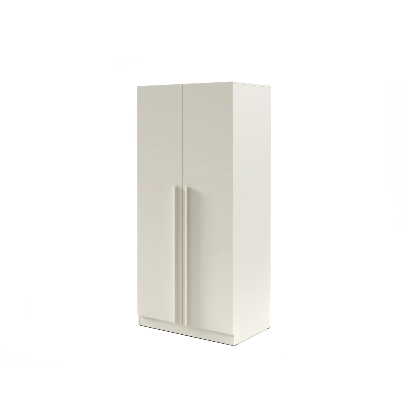 szafa 100 ubraniowa dwudrzwiowa Braga 03 z półkami do pokoju sypialni