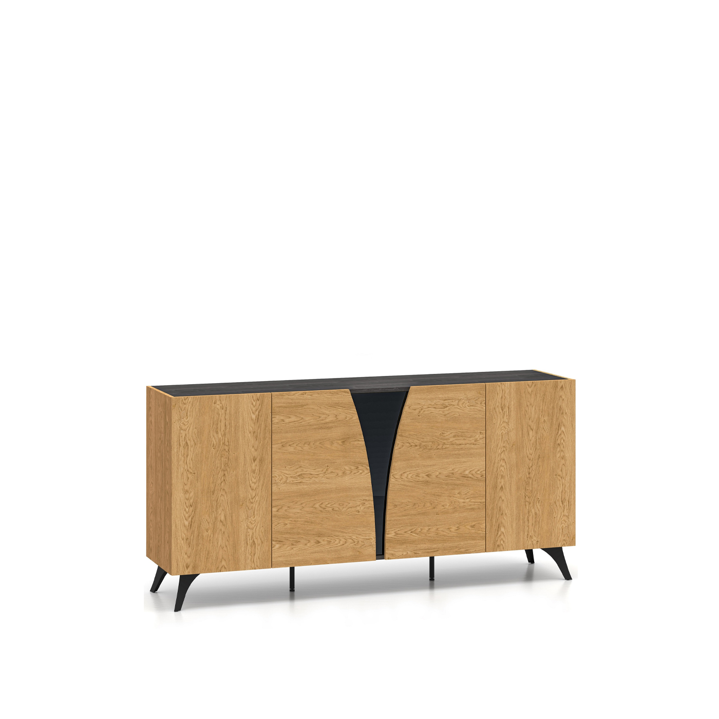 komoda 170 z LED barkiem Toscania 04 duża szeroka szafka elegancka