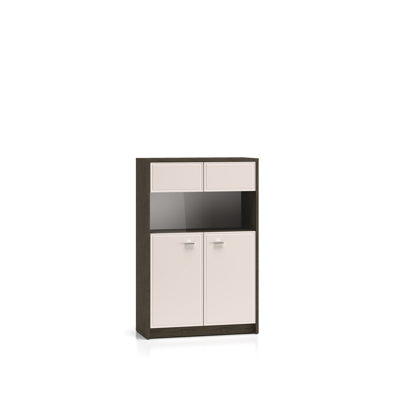 witryna 92 dwudrzwiowa niska Avante 03 szafka wysoka komoda z szybą