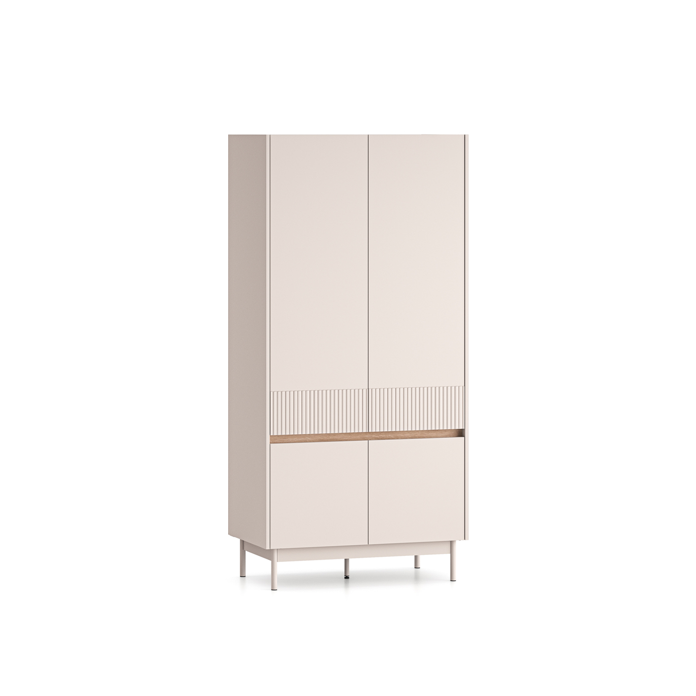 szafa 92 na nóżkach elegancka Dunea 01 ubraniowa garderoba kaszmir