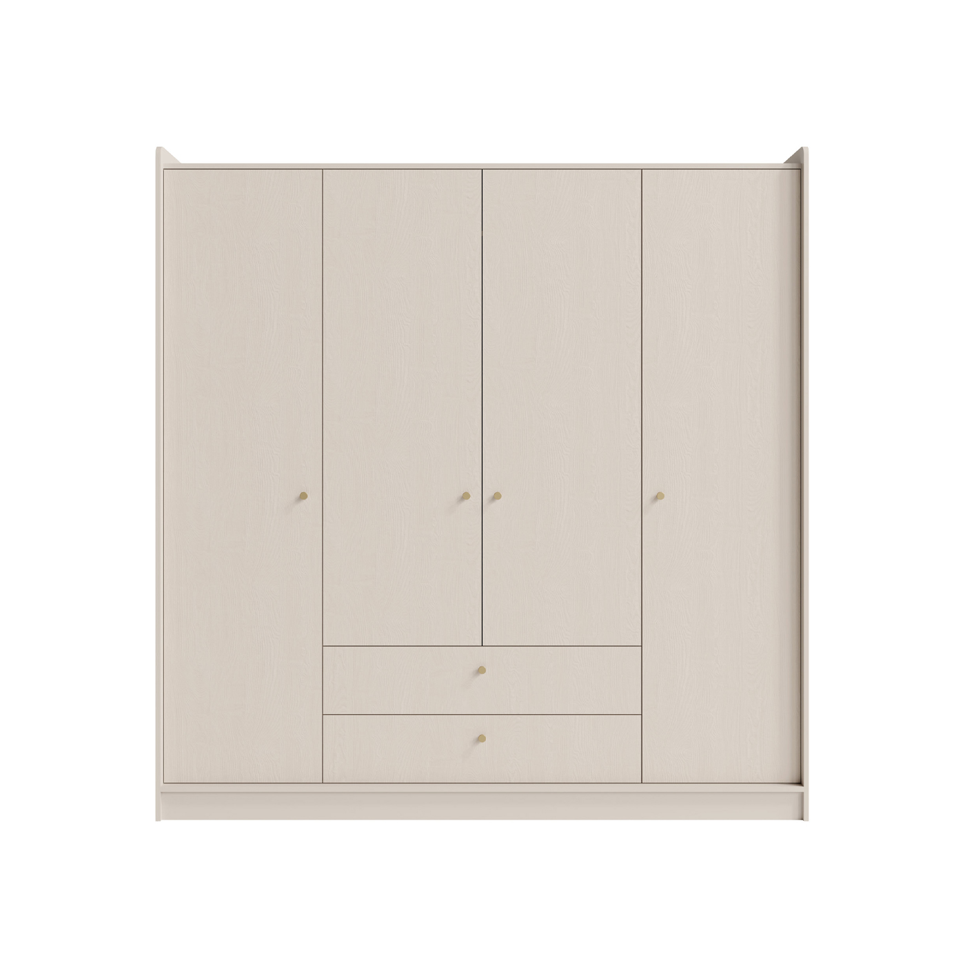 szafa 200 ubraniowa duża Grande 13 nowoczesna szuflady półki drążek