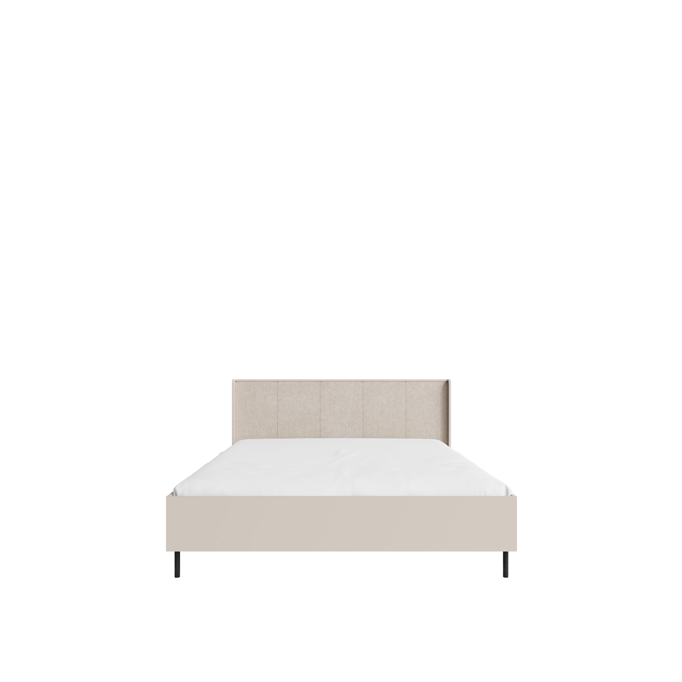 łóżko 160x200 z pojemnikiem Grande 14 160 z nogami zagłówkiem