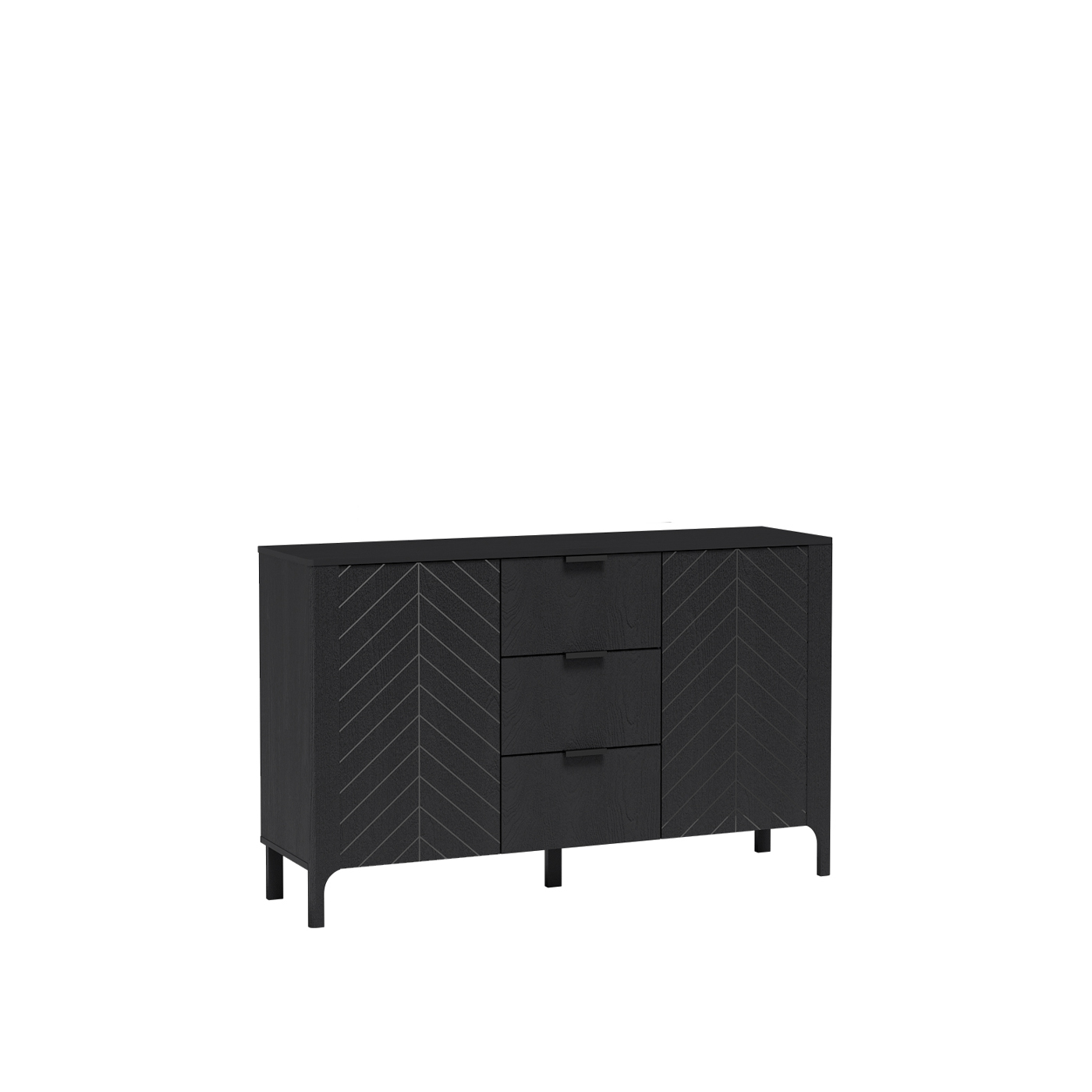 komoda 153 nowoczesna duża Malumi 01 szafka szeroka szuflady półki