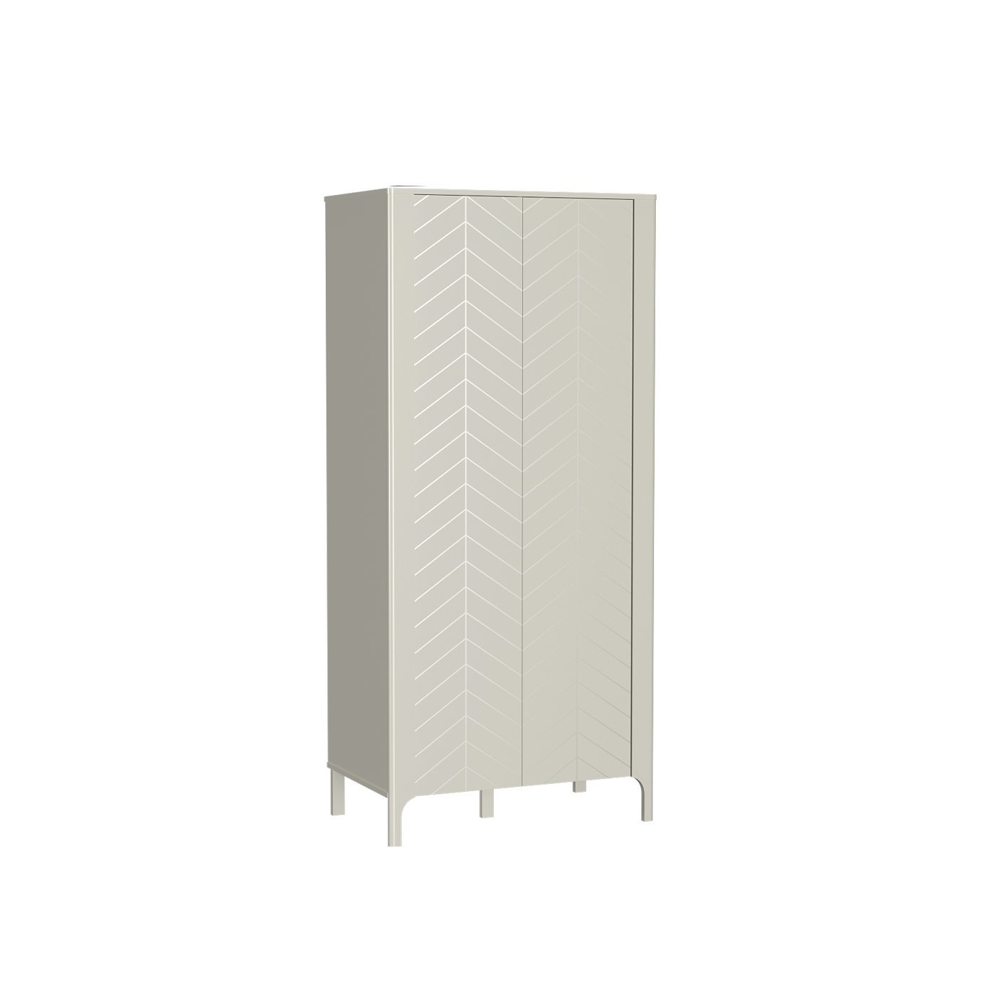 szafa 90 dwudrzwiowa na nóżkach Malumi 07 elegancka garderoba