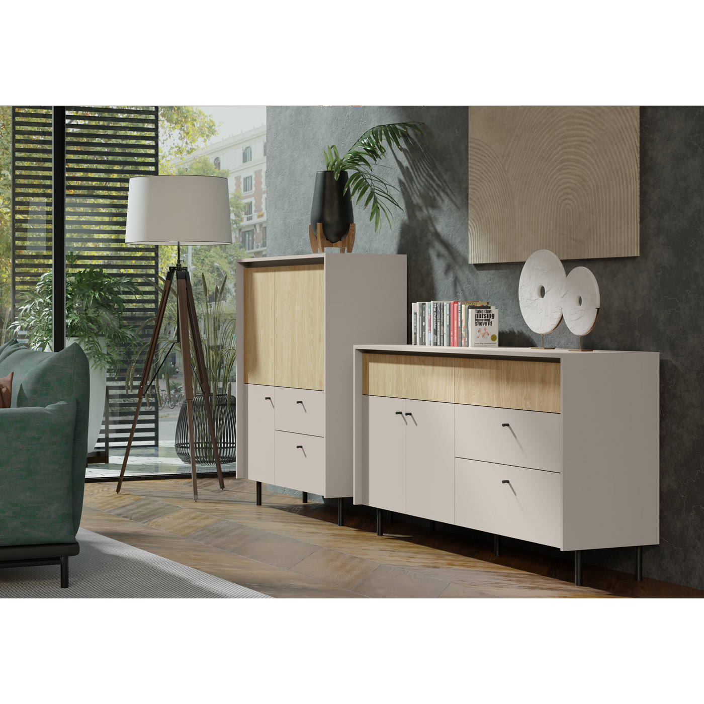 zestaw nowoczesny z nogami Malta 4 komplet do sypialni salonu pokoju