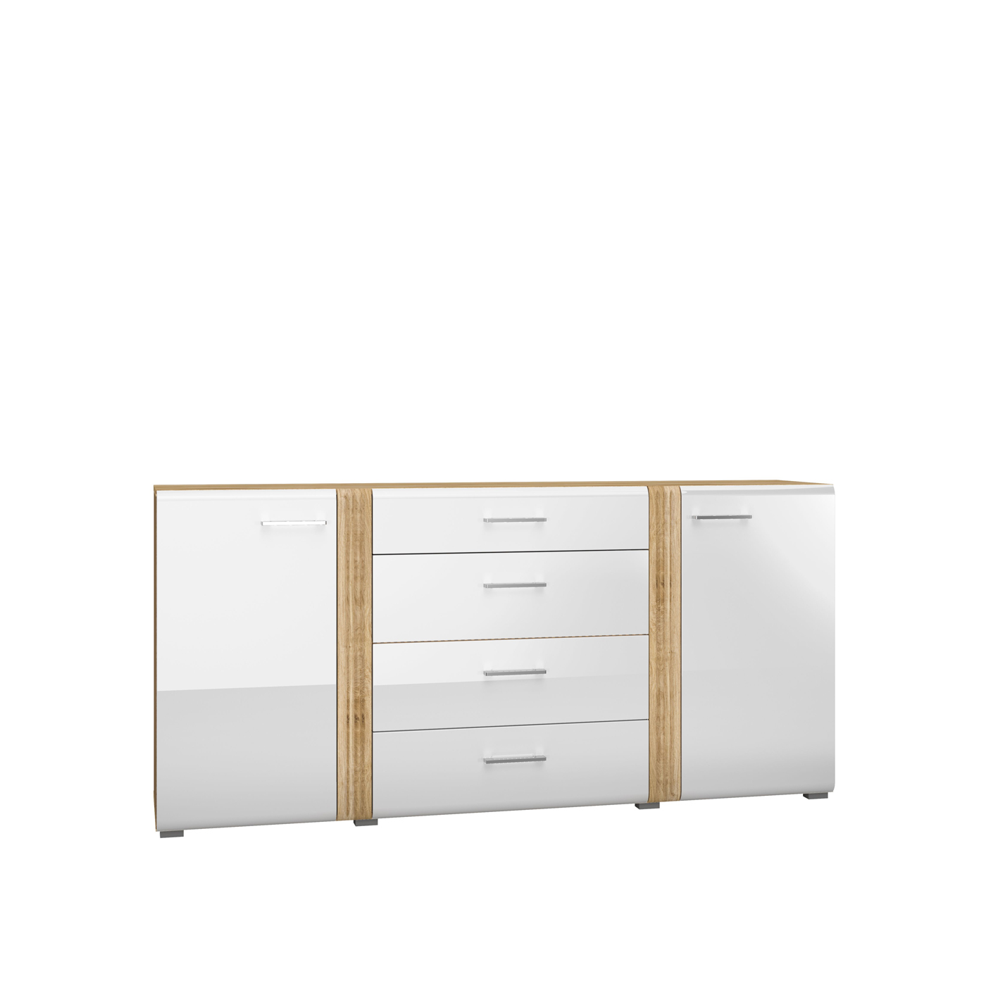 komoda 190 duża szeroka Adagio 06 szafka z szufladami z półkami