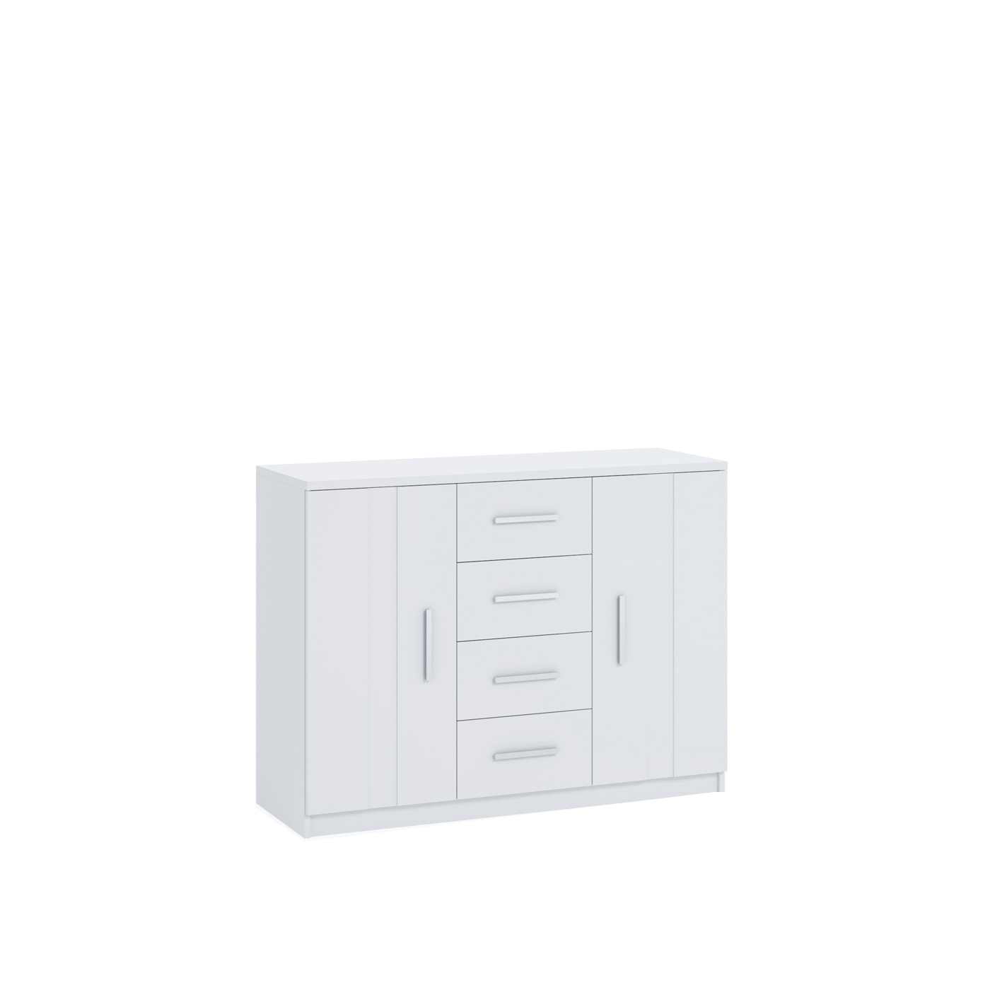 komoda 120 z półkami szufladami drzwiami Bono 01 szafka duża