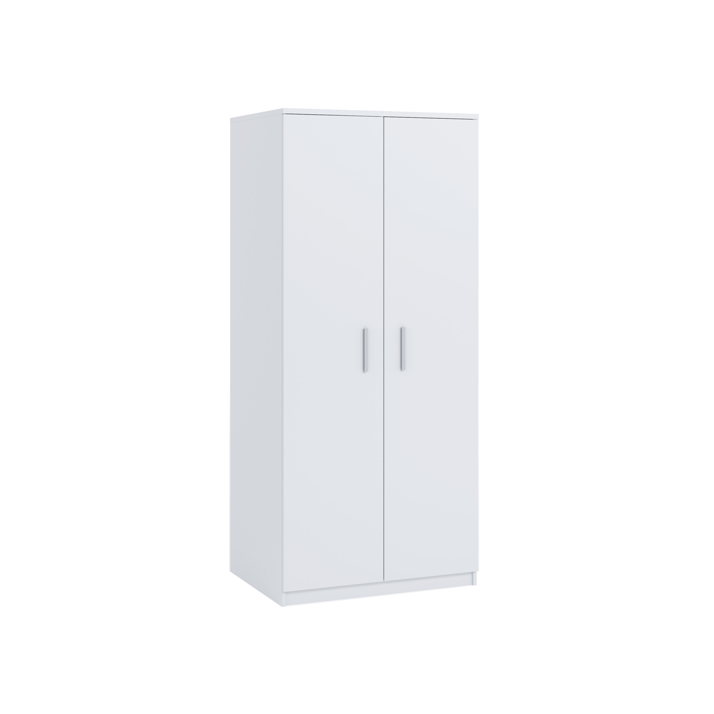 szafa 90 ubraniowa Bono 22 dwudrzwiowa z półkami drążkami