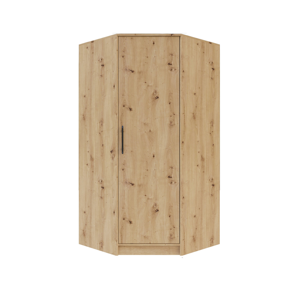 szafa 95 narożna z półkami drążkami Smart SR4 duża rogowa garderoba