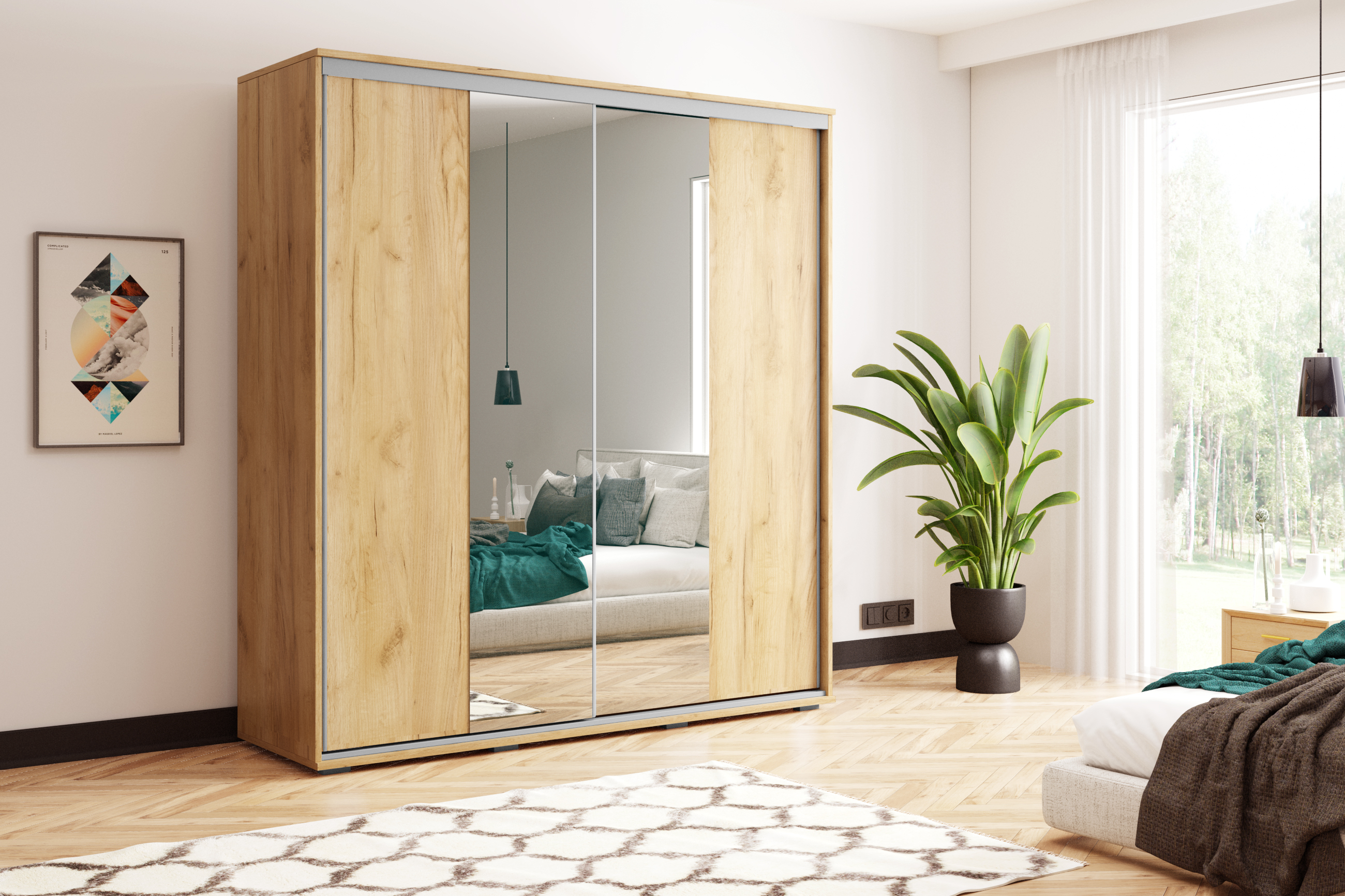 Szafa Przesuwna A3 H-215 | Marmex