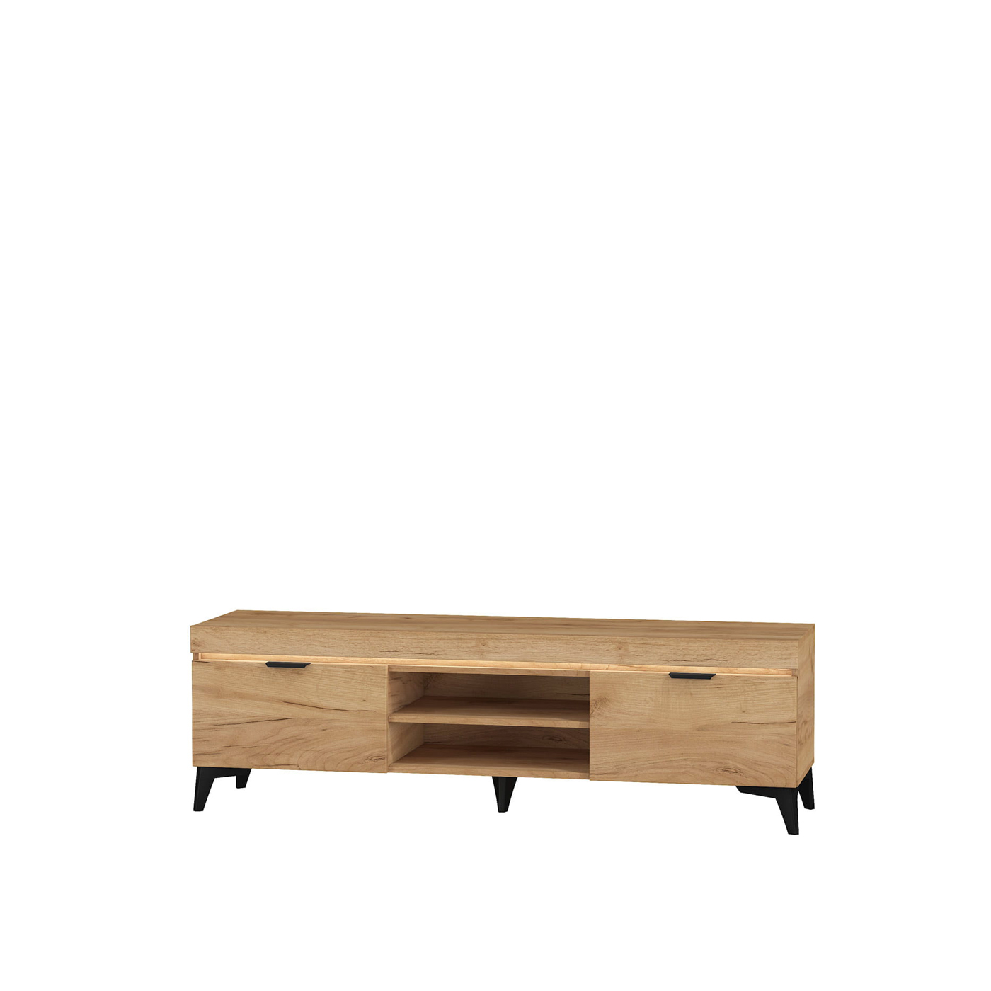 szafka 157 rtv duża szeroka Bragi BGTV-1 na nóżkach stolik pod telewizor