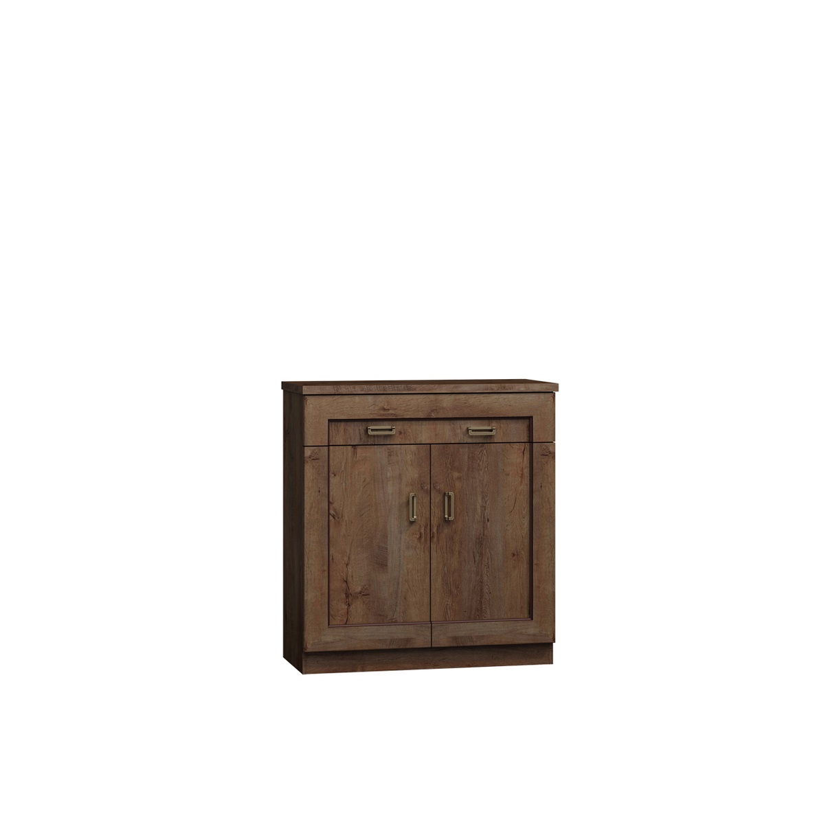 komoda 90 dwudrzwiowa z szufladą Tadeusz 02 szafka lefkas dąb stuletni do pokoju sypialni salonu biura