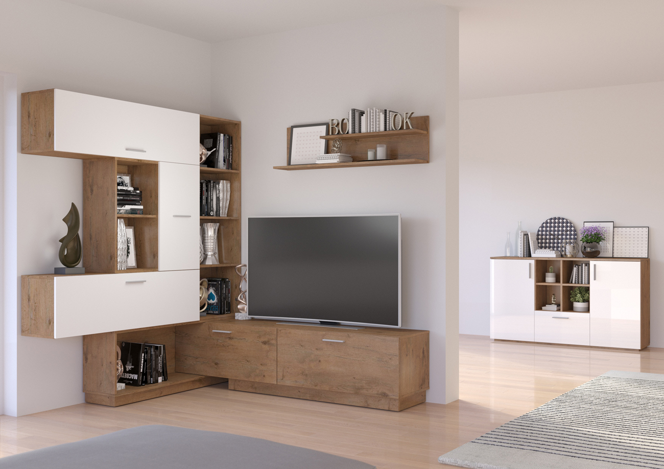 Meblościanka Vario z komodą