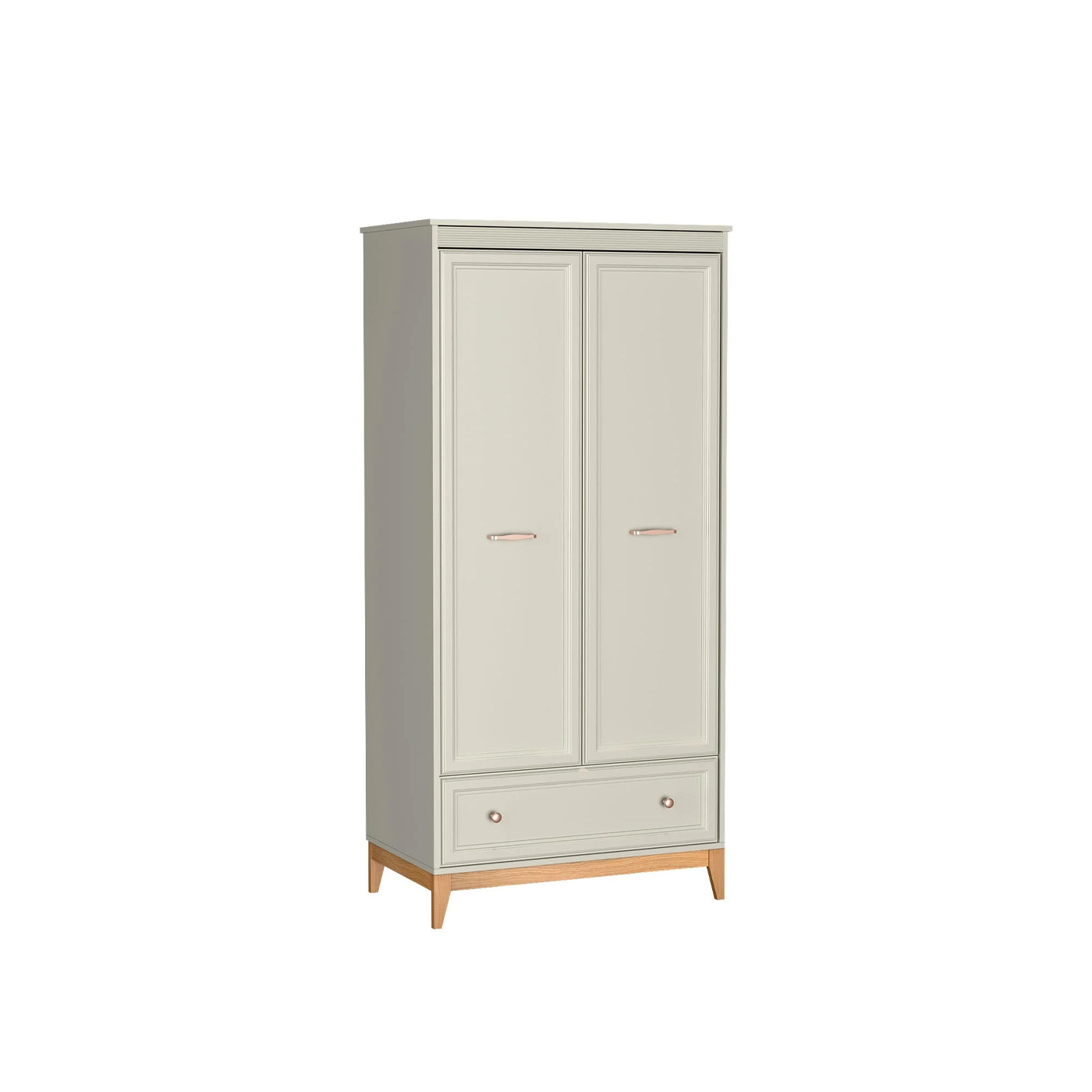 szafa 92 nowoczesna elegancka Windsor 10 ubraniowa na nóżkach