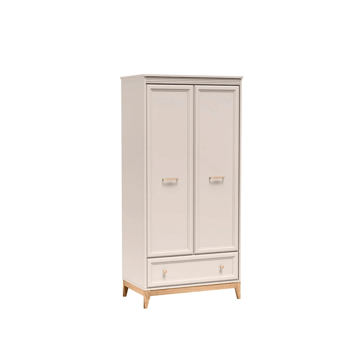 szafa 92 nowoczesna elegancka Windsor 10 ubraniowa na nóżkach