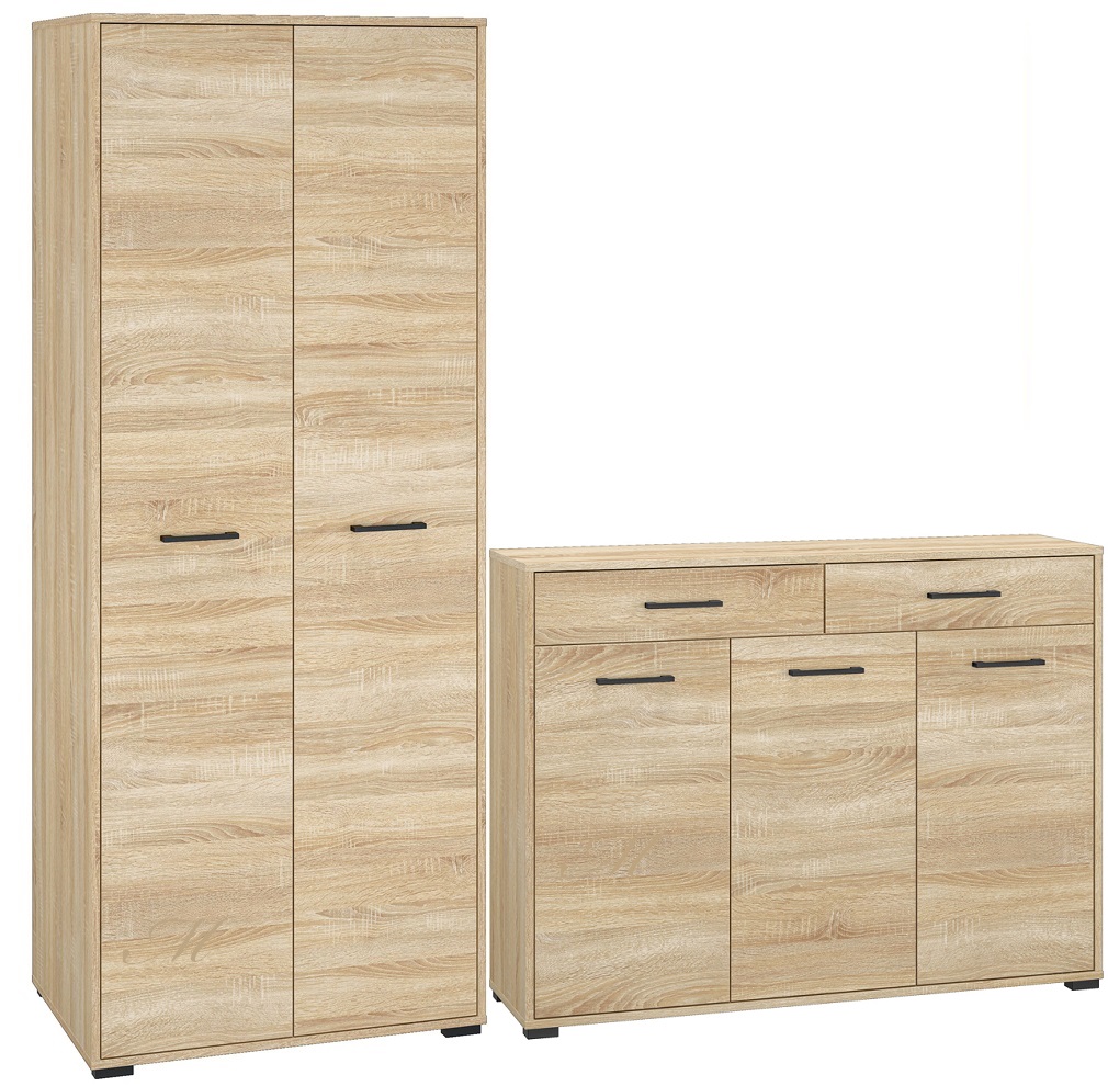 Zestaw mebli do przedpokoju Caro A garderoba