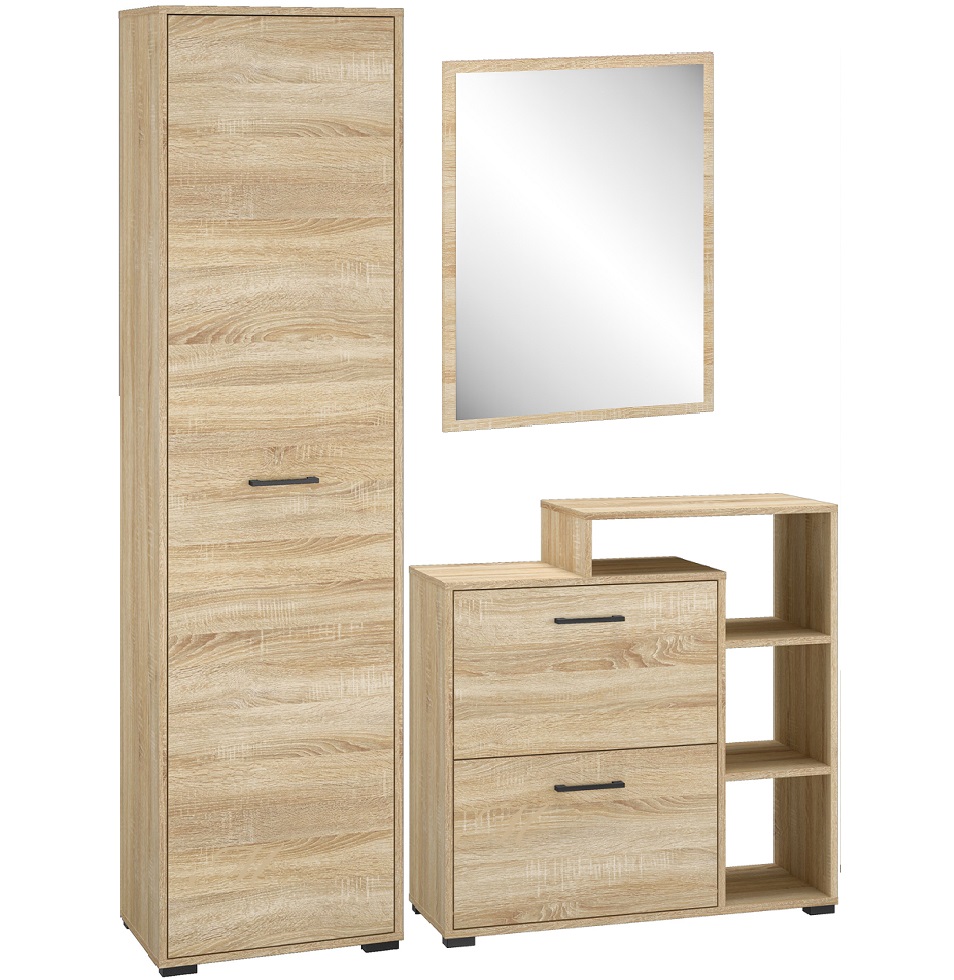 Zestaw mebli do przedpokoju Caro C garderoba