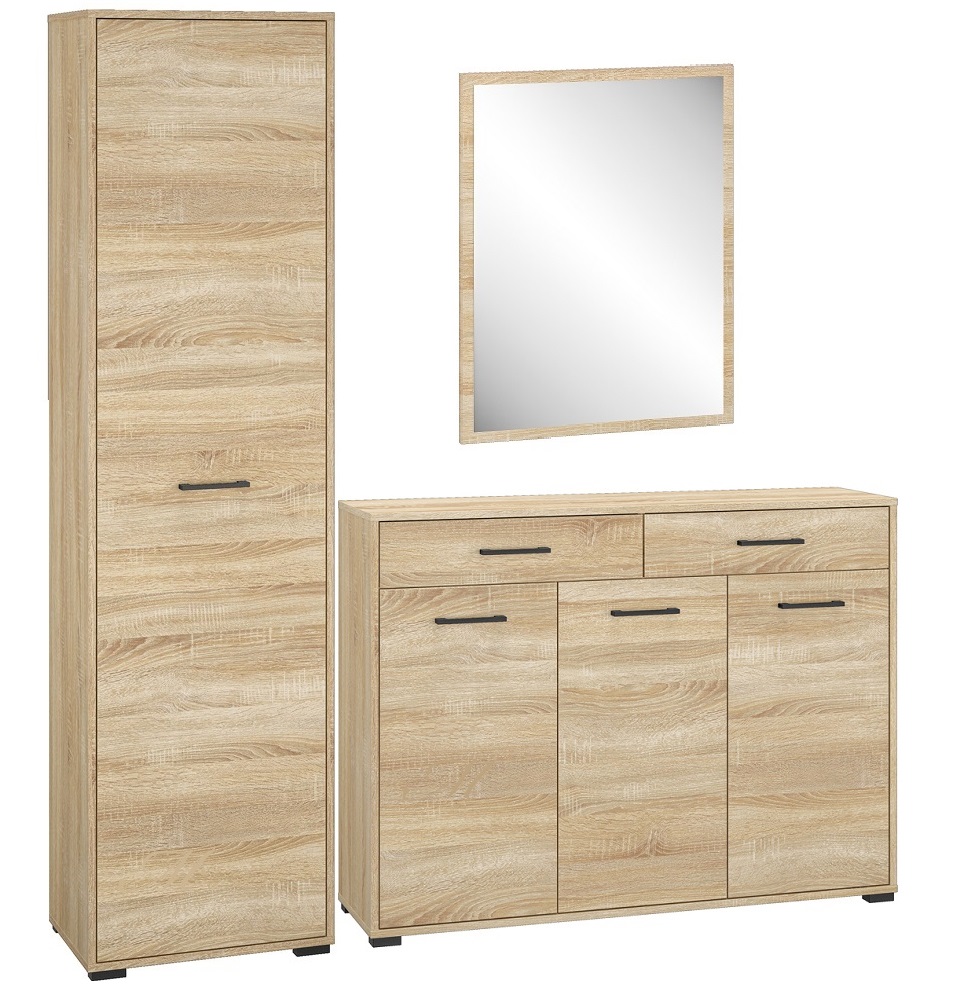 Zestaw mebli do przedpokoju Caro E garderoba