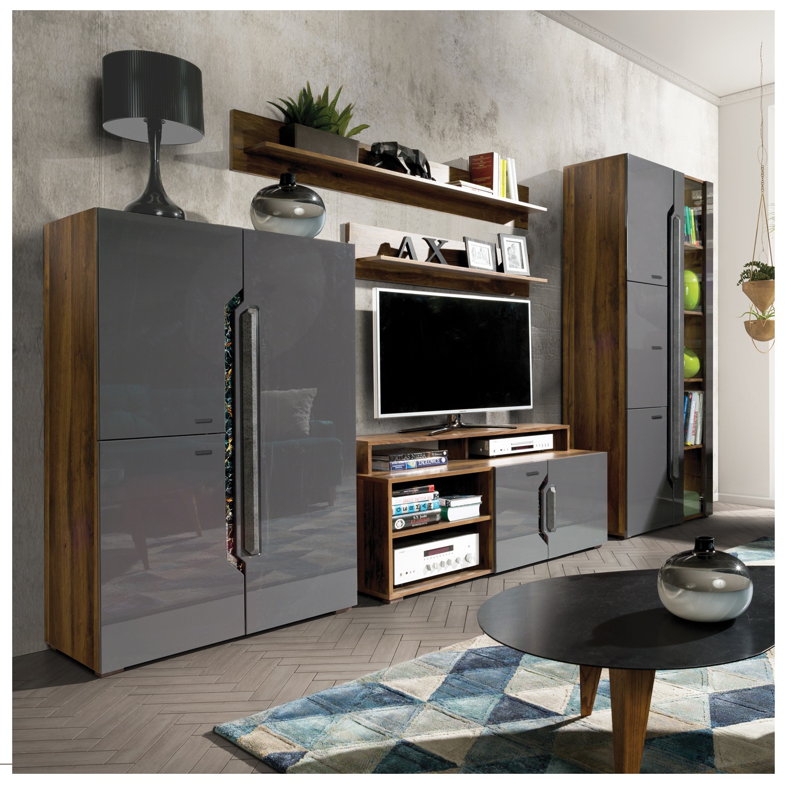 Meblościanka Davos zestaw A